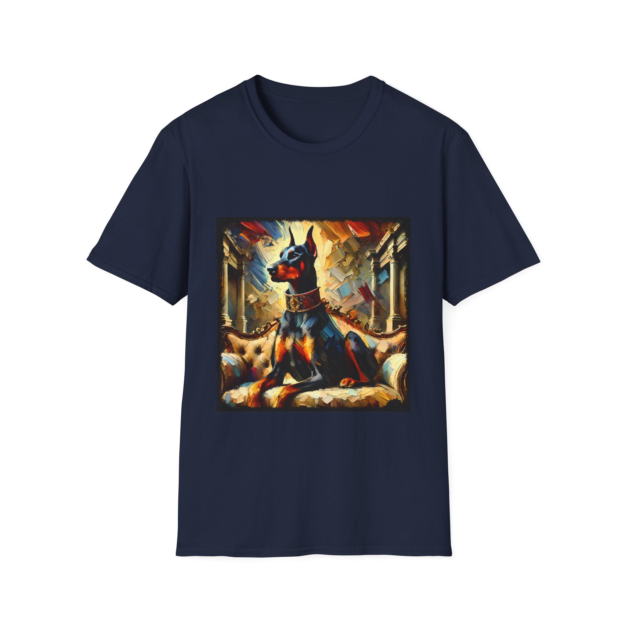 Doberman Pinscher Vivid Classic | Unisex Dog T-Shirt