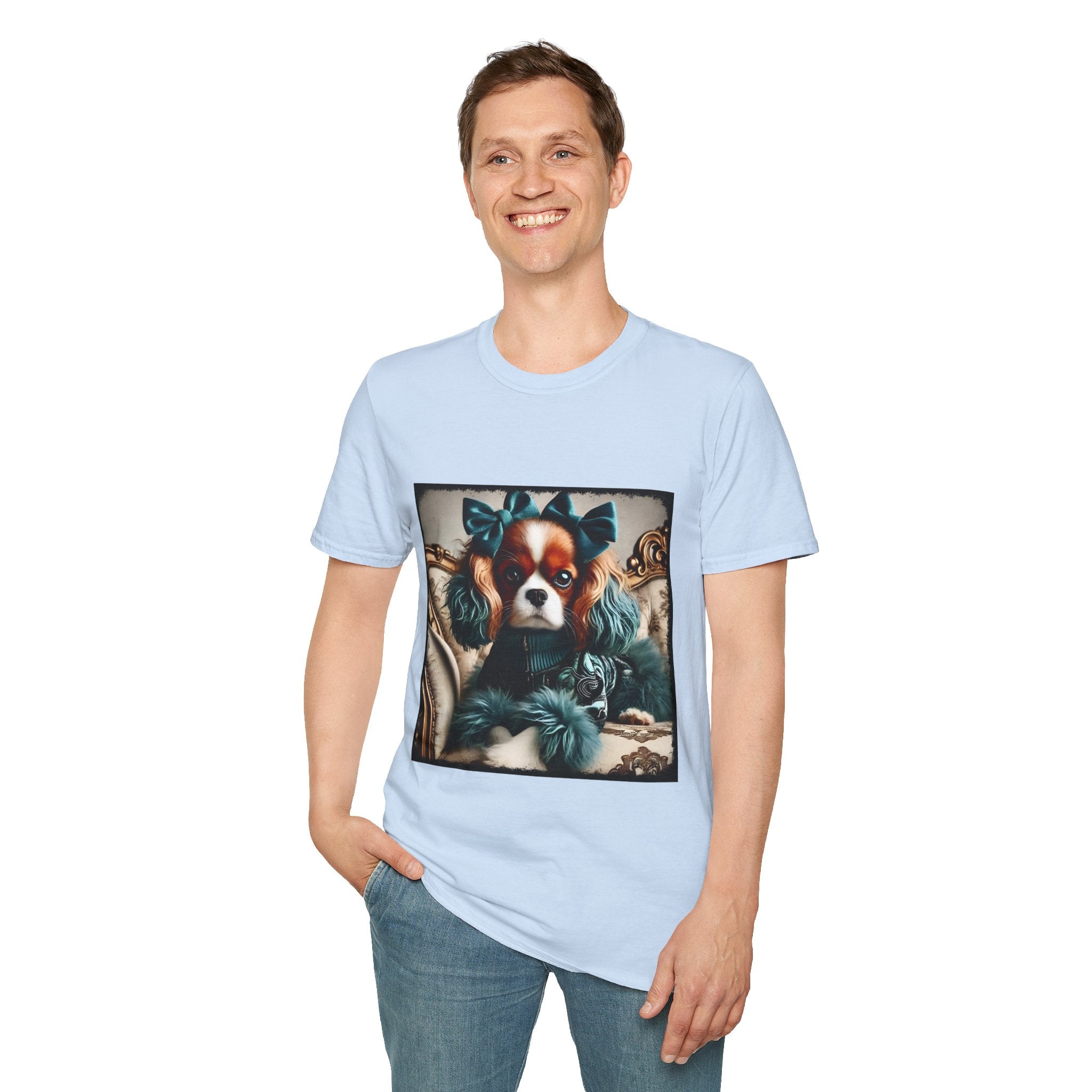 Cavalier King Charles Spaniel Glam Growler | Unisex Dog T-Shirt