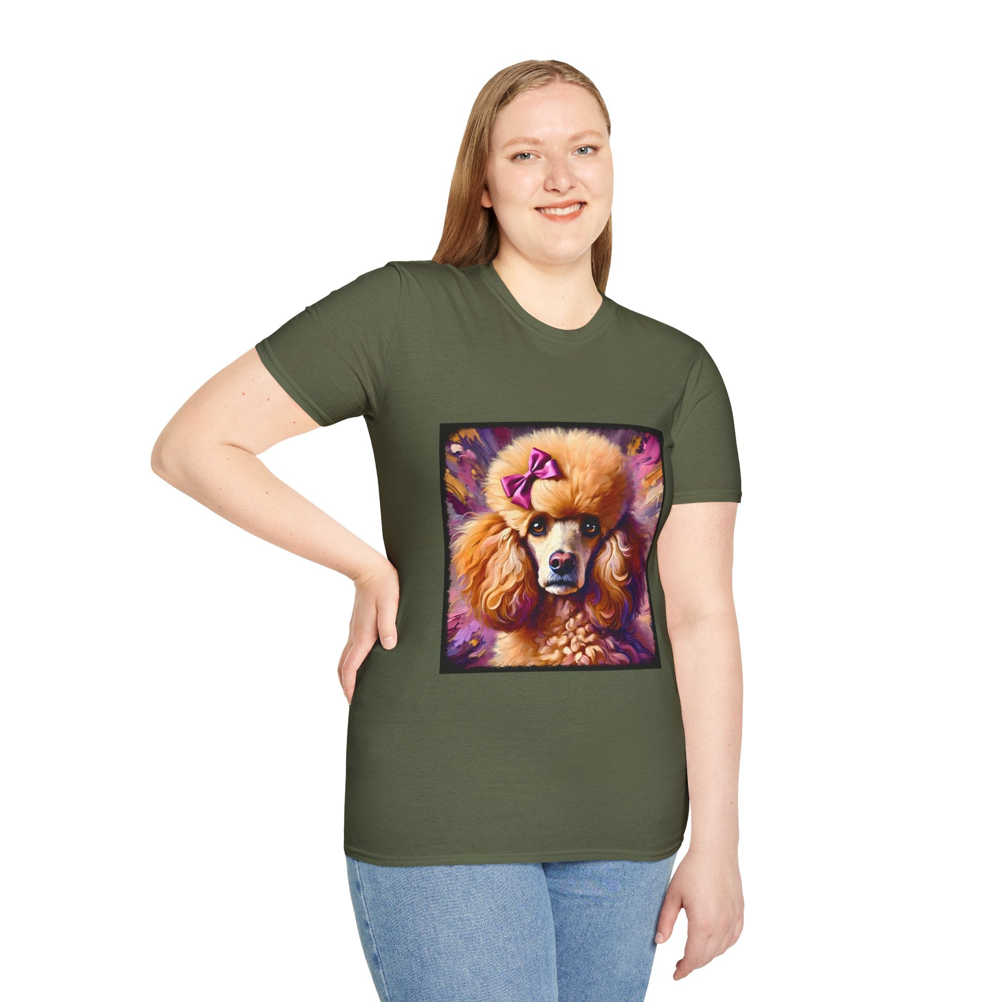 Poodle Burst Classic | Unisex Dog T-Shirt