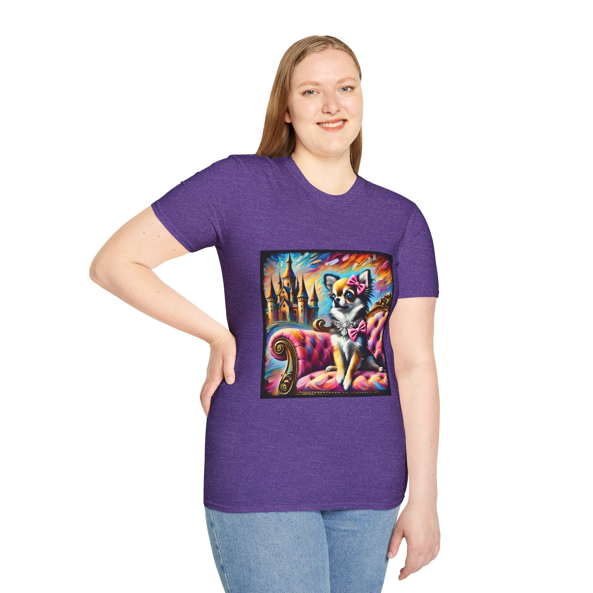 Chihuahua Diamond Princess Classic | Unisex Dog T-Shirt