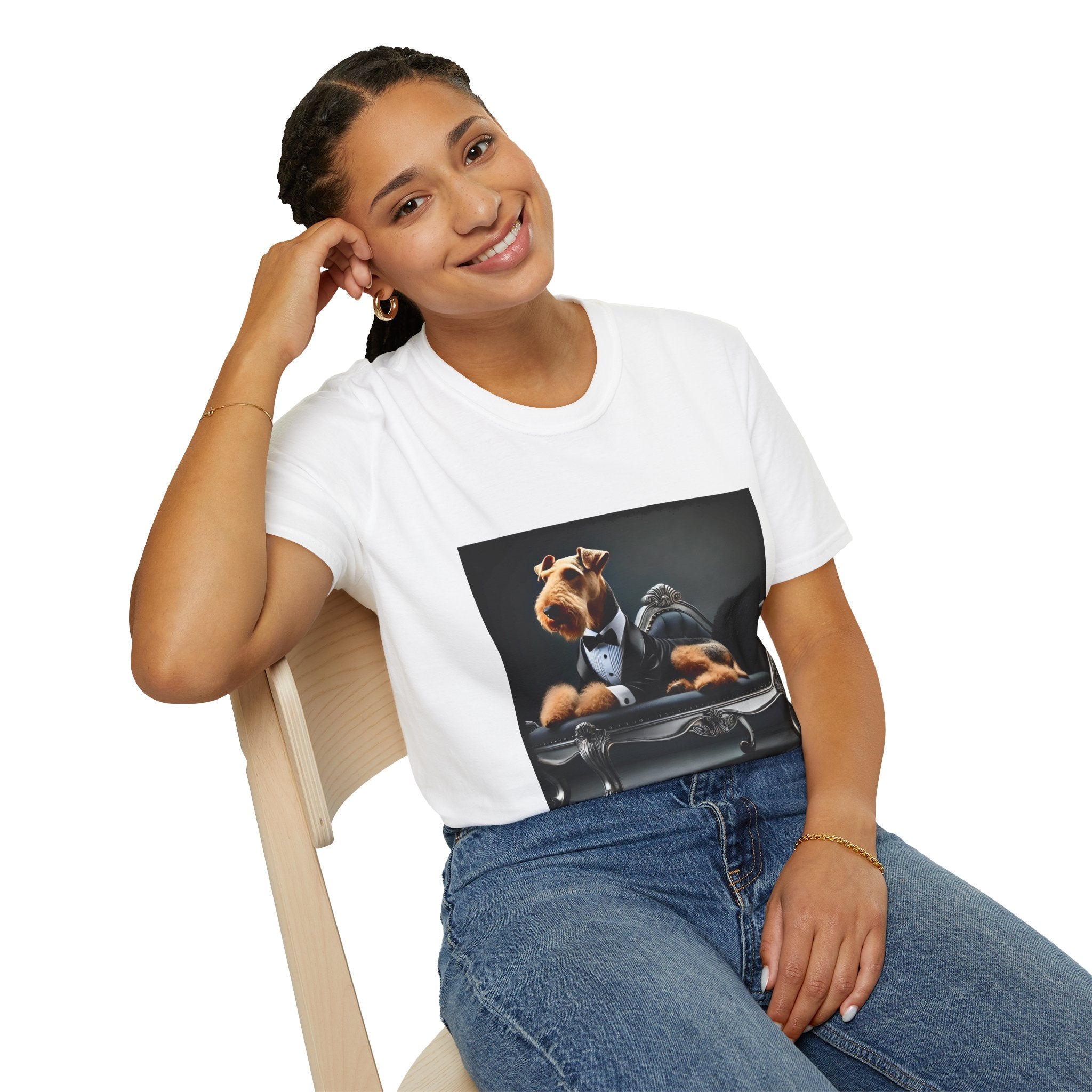 Airedale Terrier Shirt | Handsome Dude Dog Lover Tee
