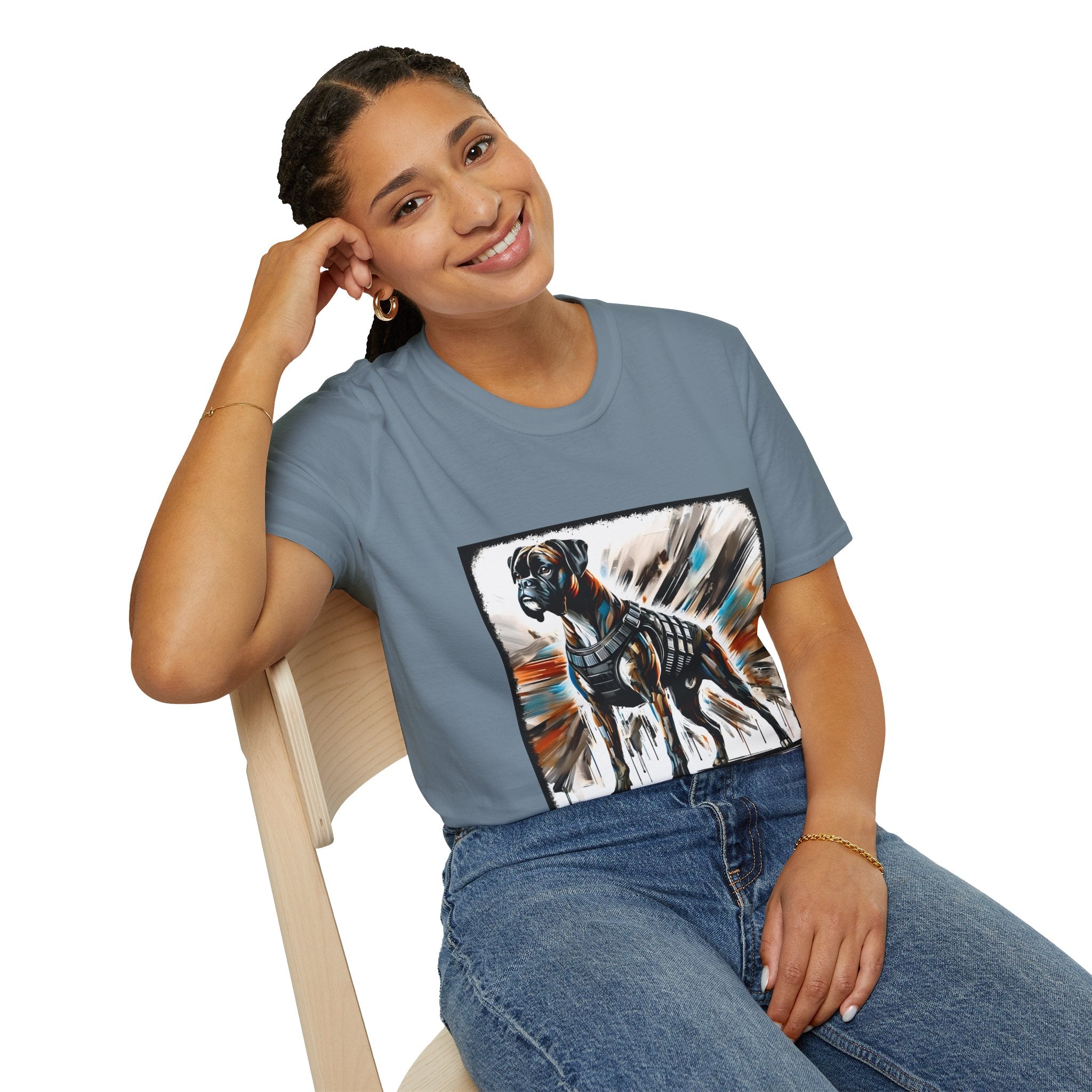 Boxer Bold Armor Classic | Unisex Dog T-Shirt