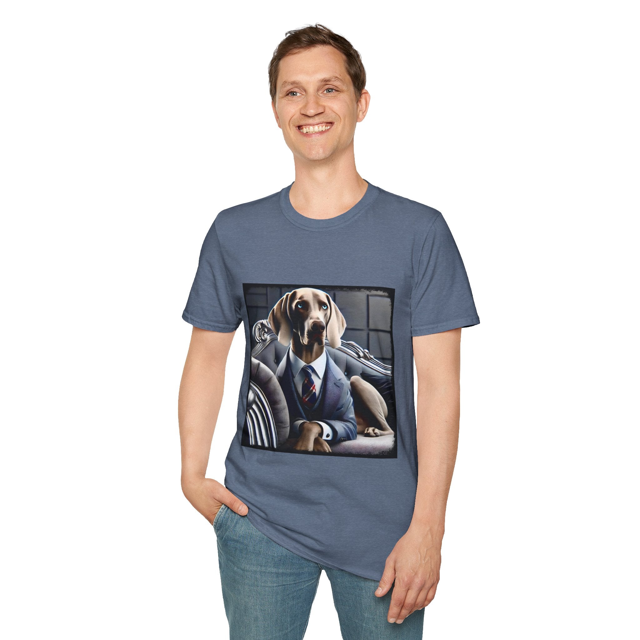 Weimaraner Suave Suitor | Unisex Dog T-Shirt