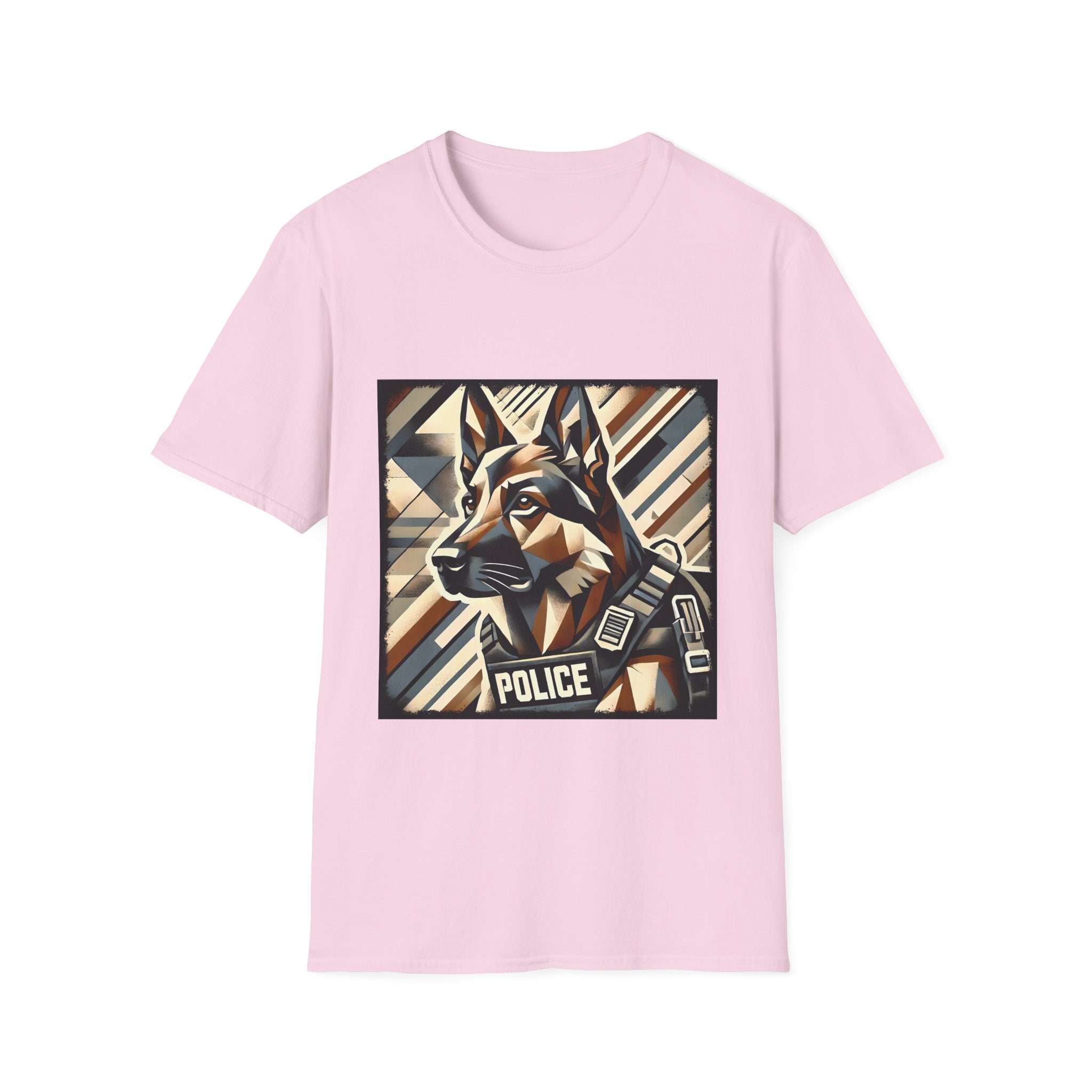 German Shepherd K-9 Geometric | Unisex Dog T-Shirt