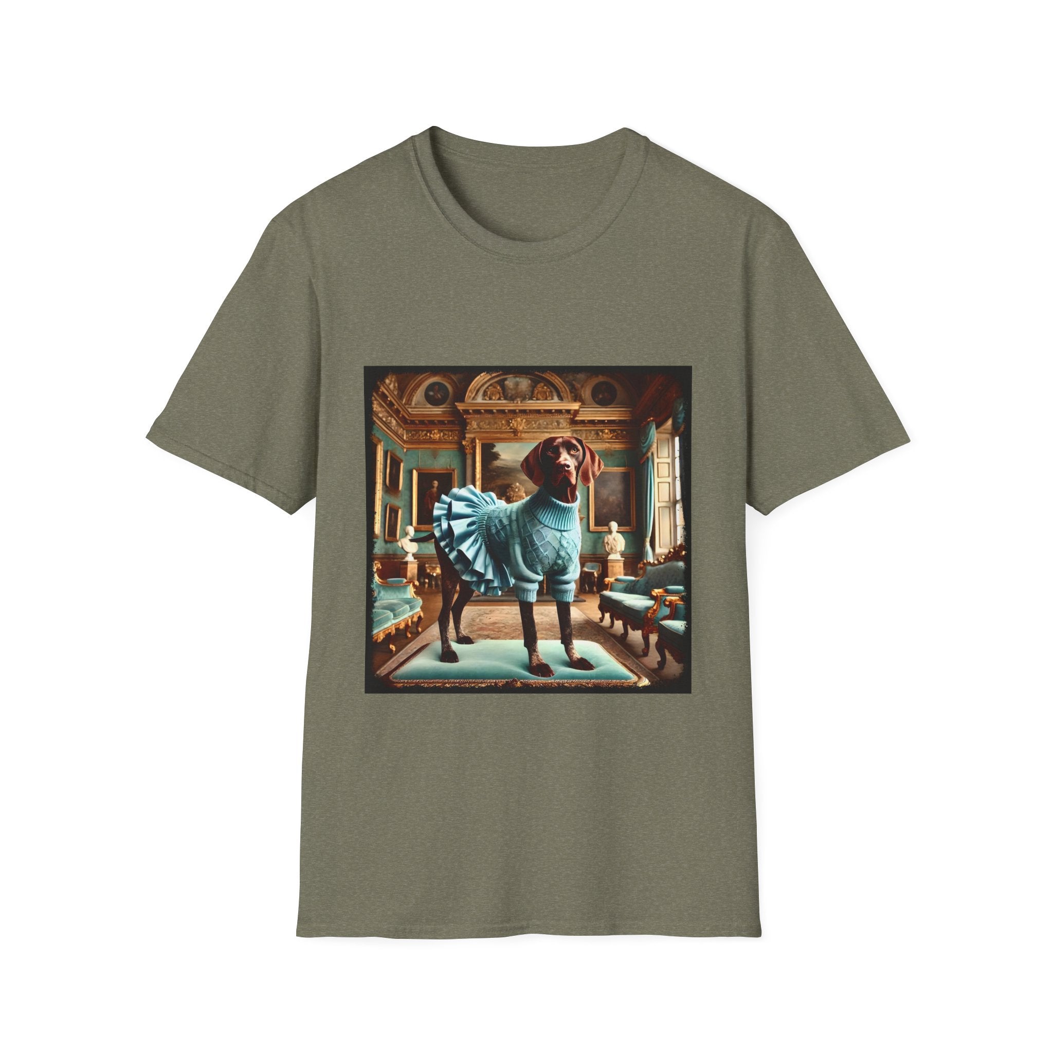 German Shorthaired Pointer Runway Rebel | Unisex Dog T-Shirt