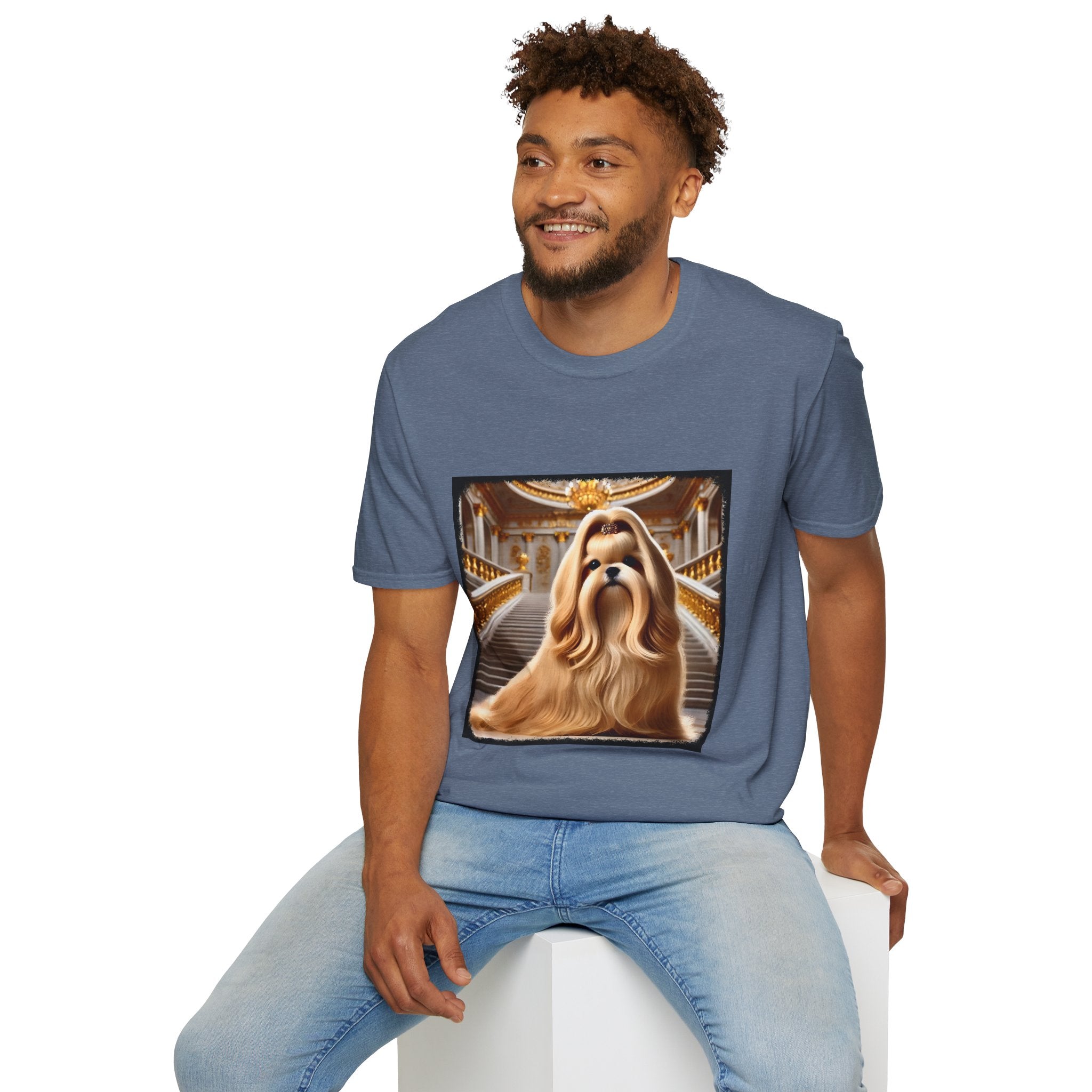 Shih Tzu Billionaire Bark | Unisex Dog T-Shirt