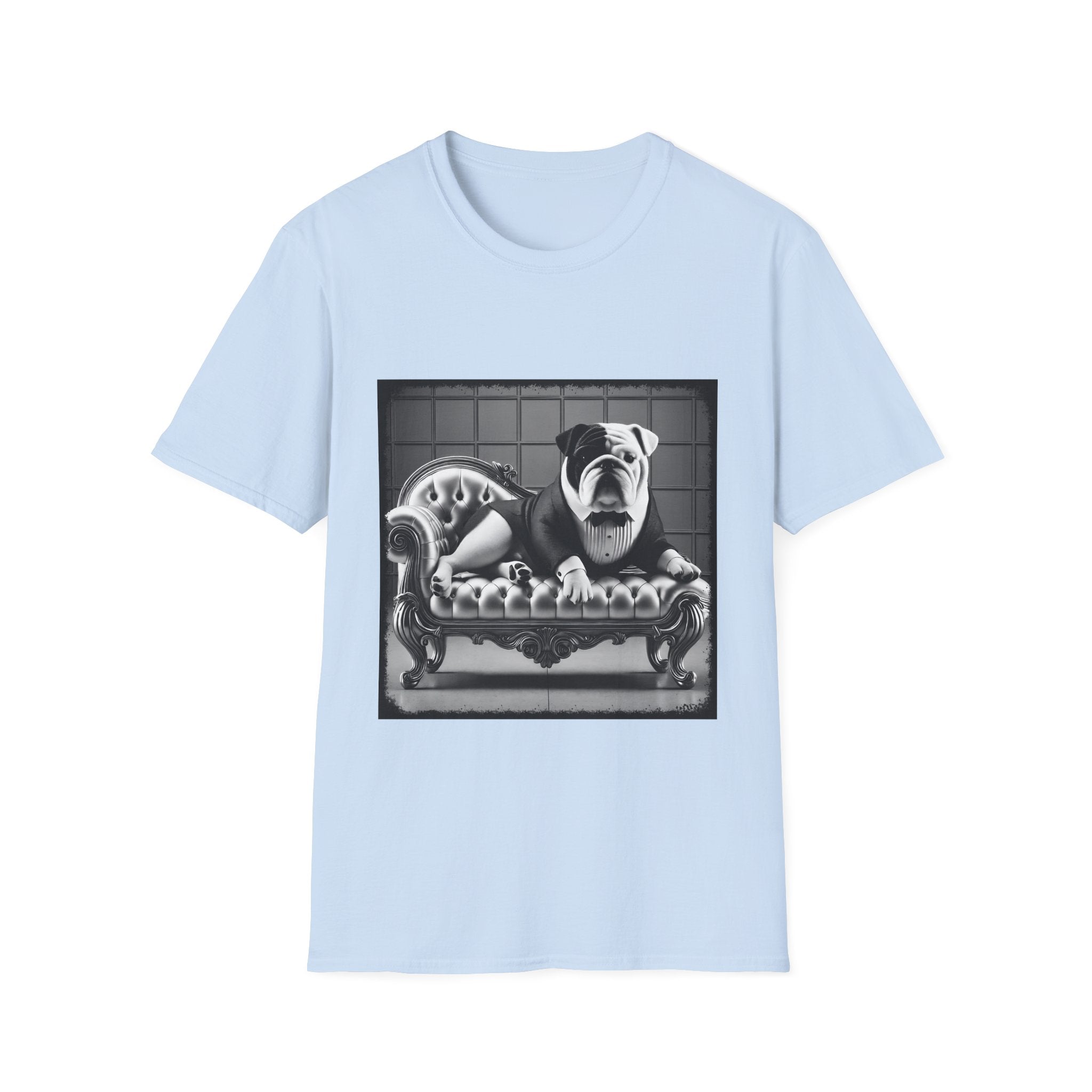 Bulldog Shirt | B&W Boss Dog Lover Tee