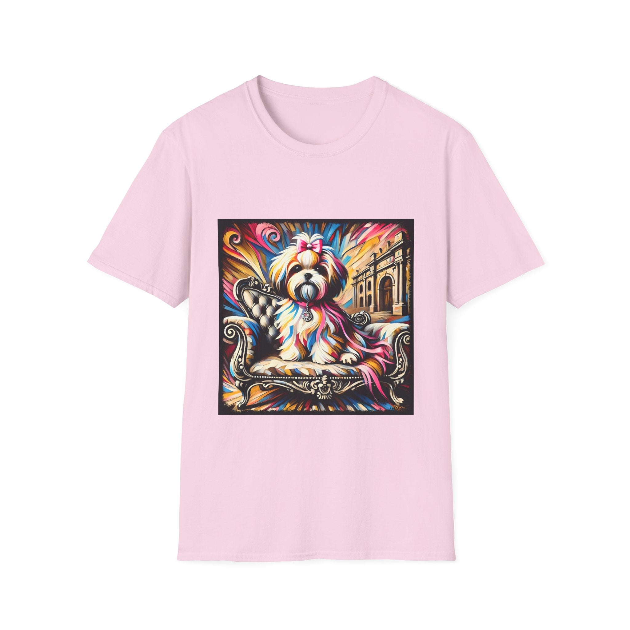 Lhasa Apso Diamond Princess Classic | Unisex Dog T-Shirt