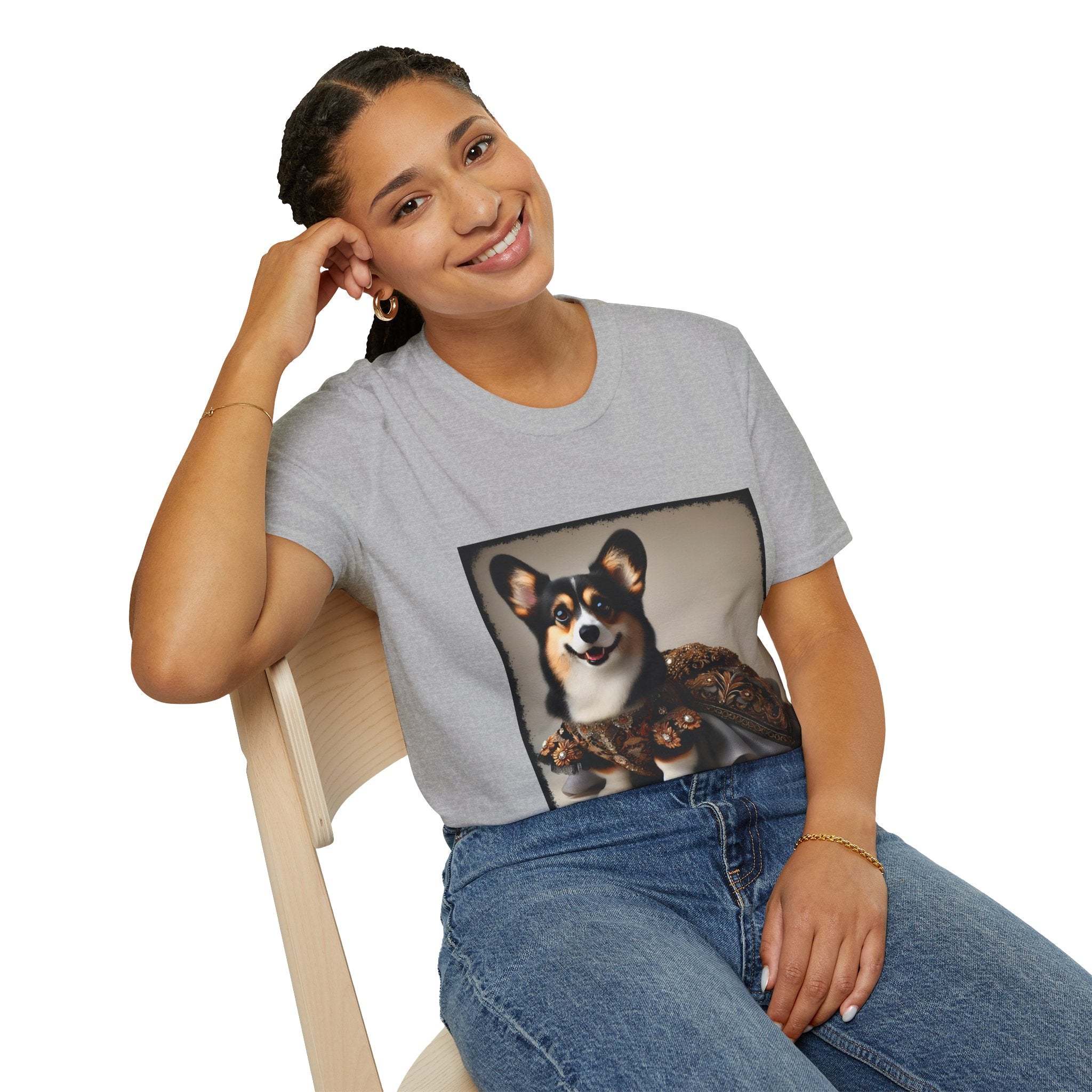 Pembroke Welsh Corgi Ballroom Babe | Unisex Dog T-Shirt