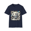 Labrador Retriever White Geometric | Unisex Dog T-Shirt