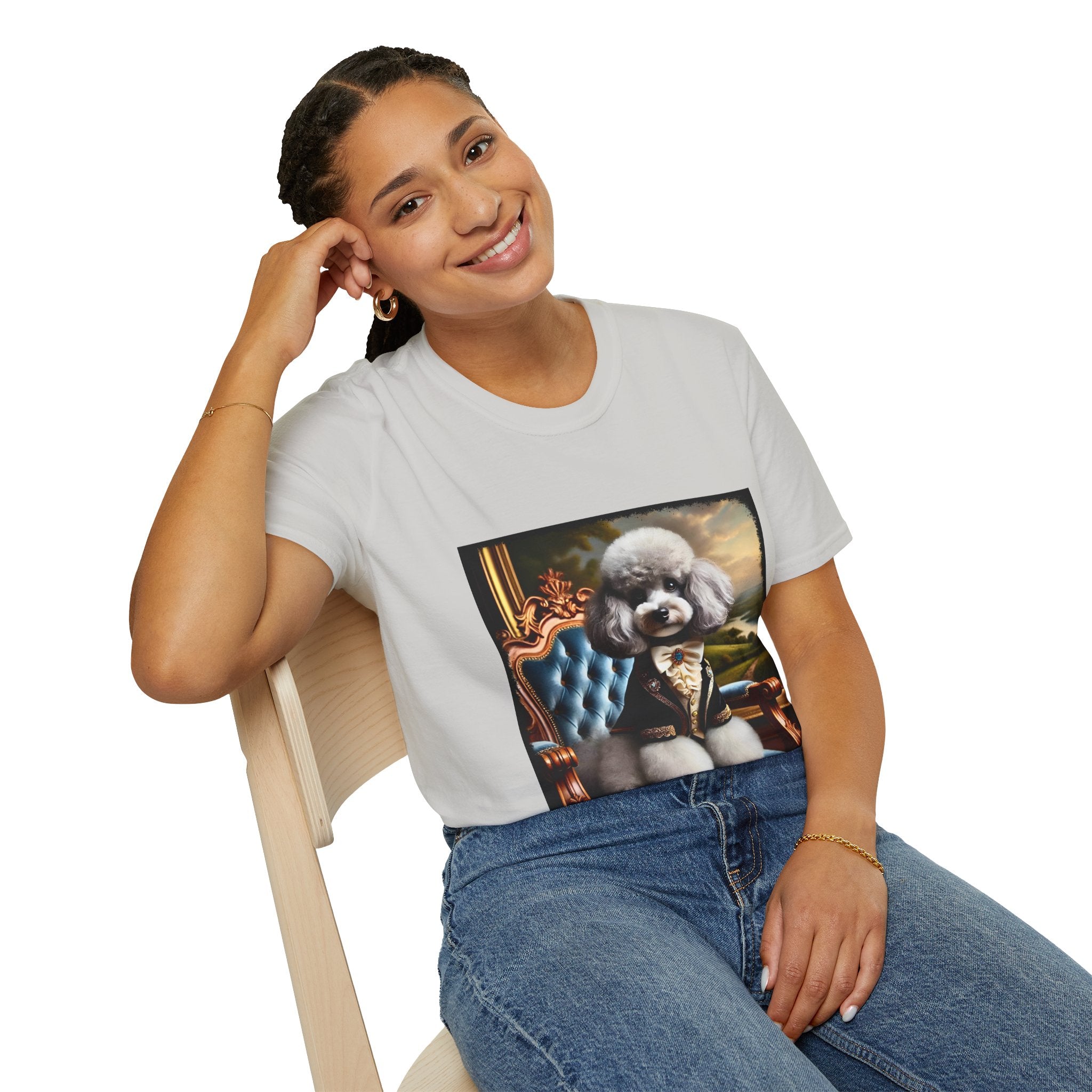 Poodle Snappy Pup | Unisex Dog T-Shirt