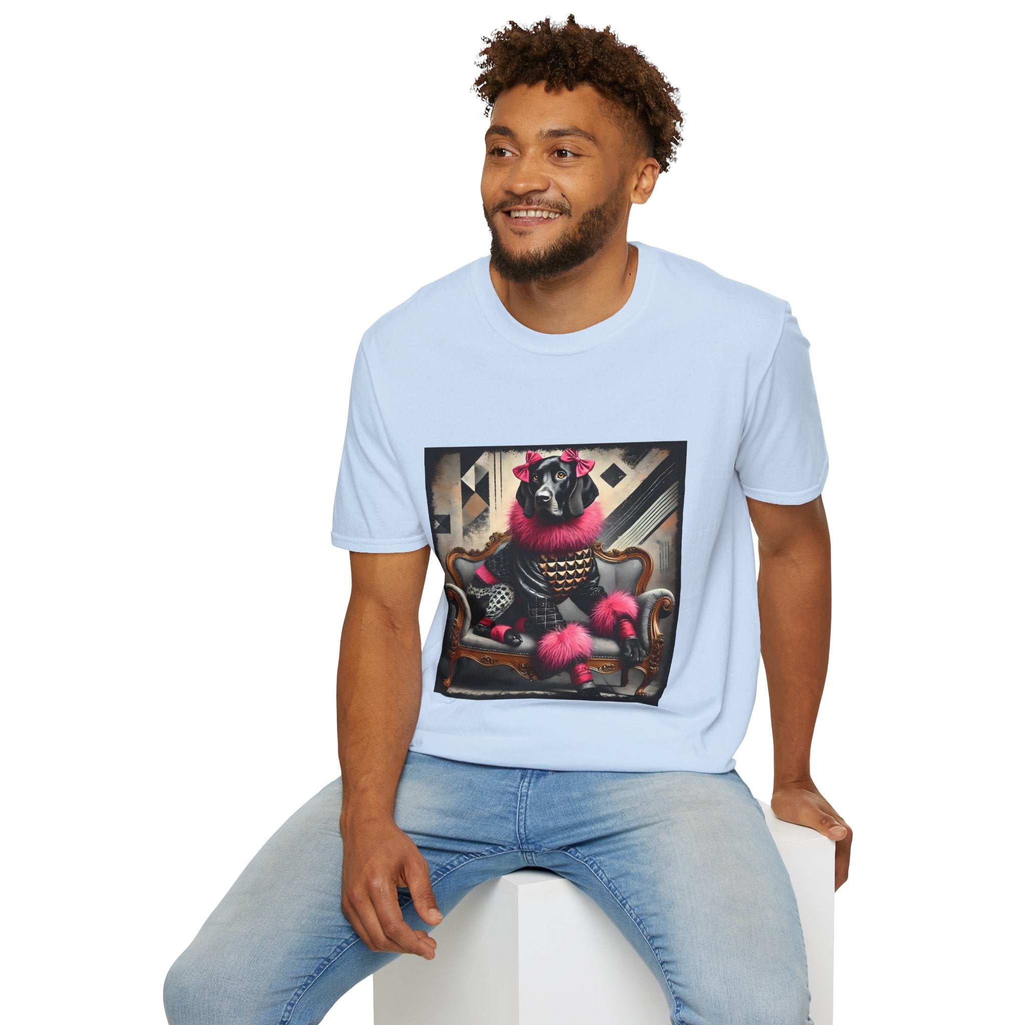 German Shorthaired Pointer Chic Rocker | Unisex Dog T-Shirt