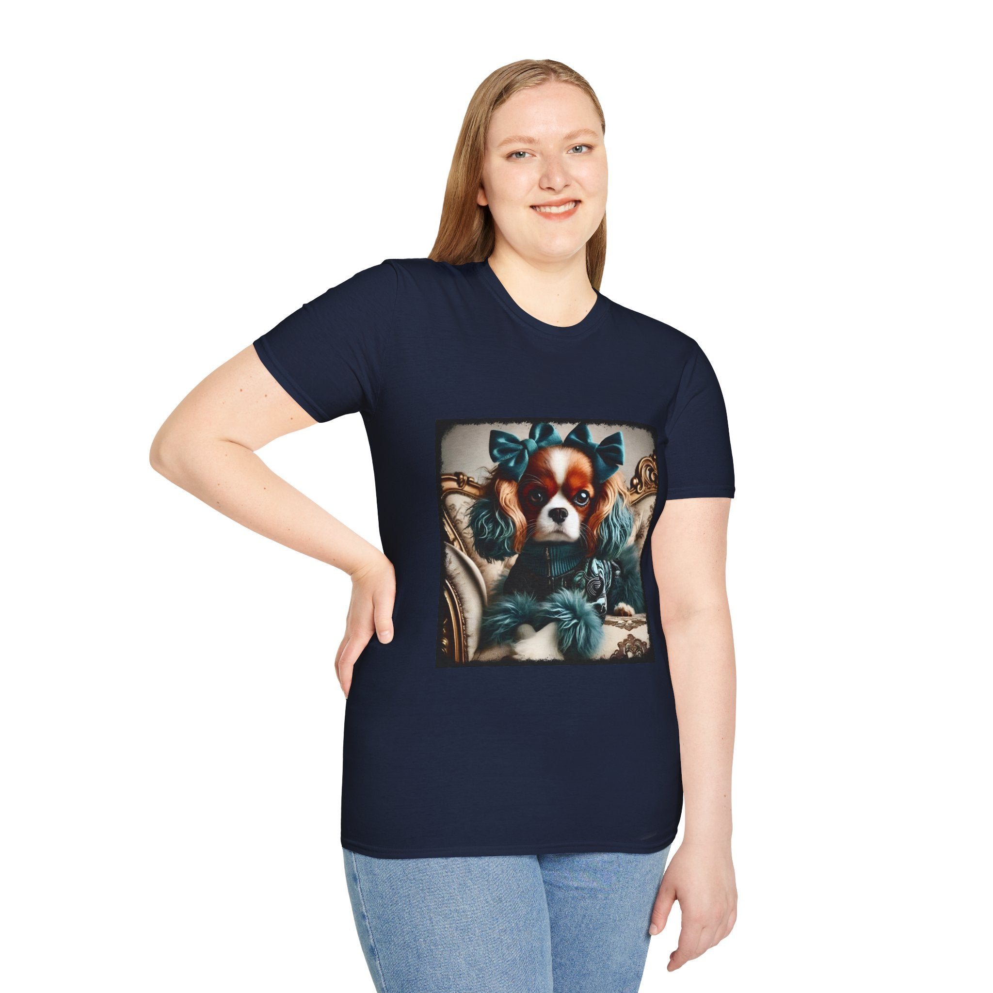 Cavalier King Charles Spaniel Glam Growler | Unisex Dog T-Shirt