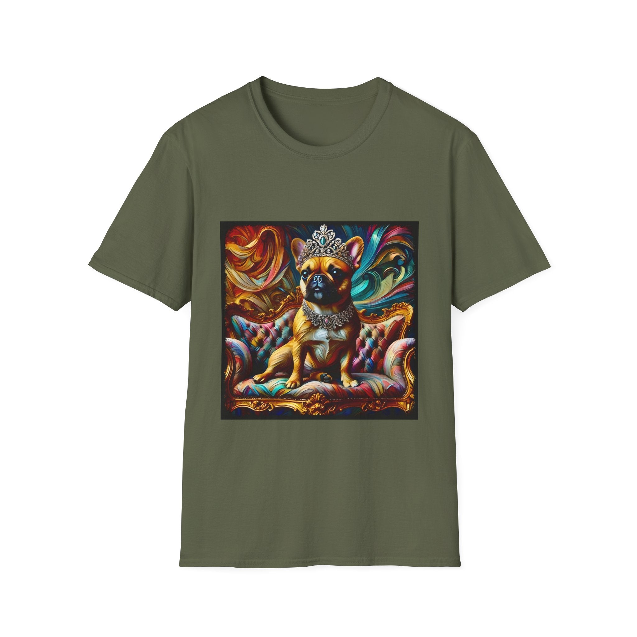 French Bulldog Shirt | Glamorous Swirl Dog Lover Tee