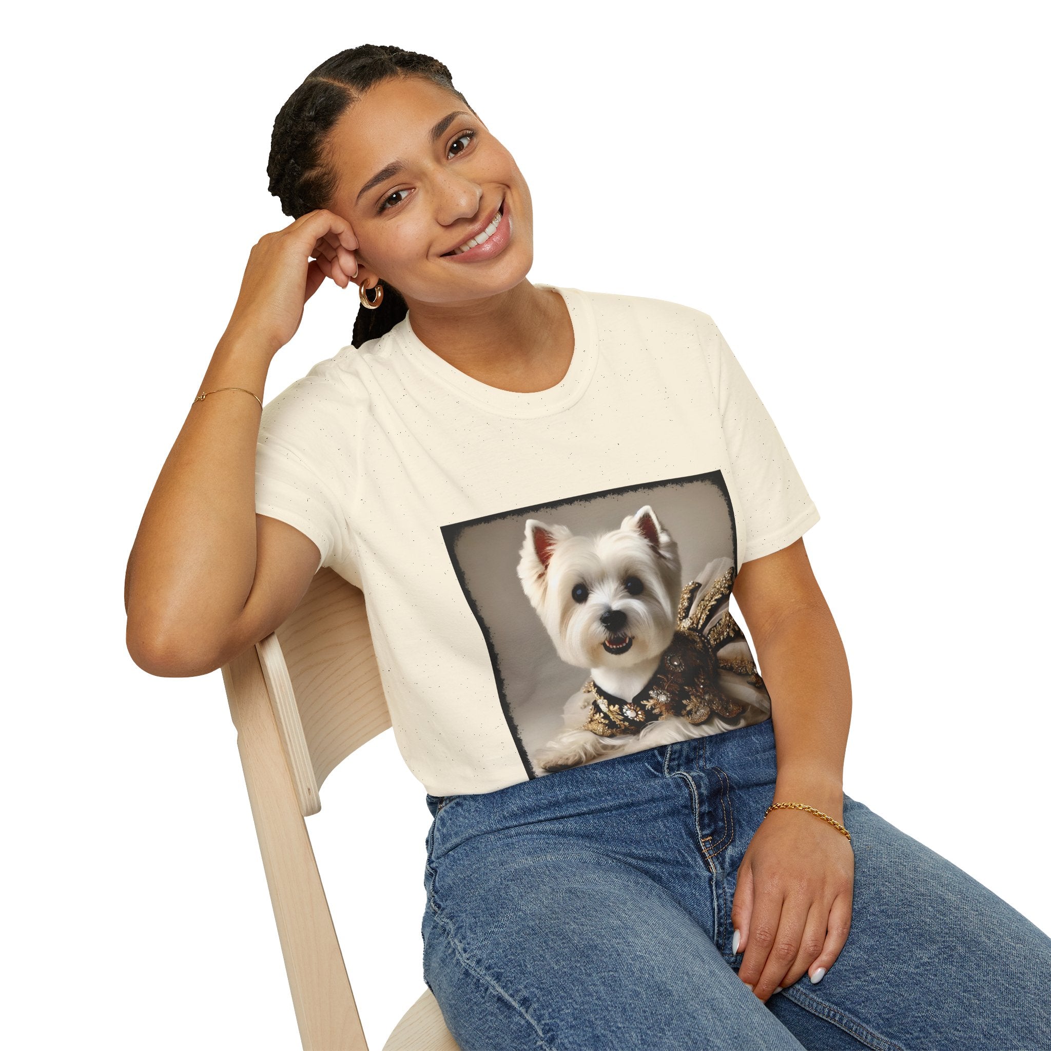 West Highland White Terrier Glitzy Gal | Unisex Dog T-Shirt