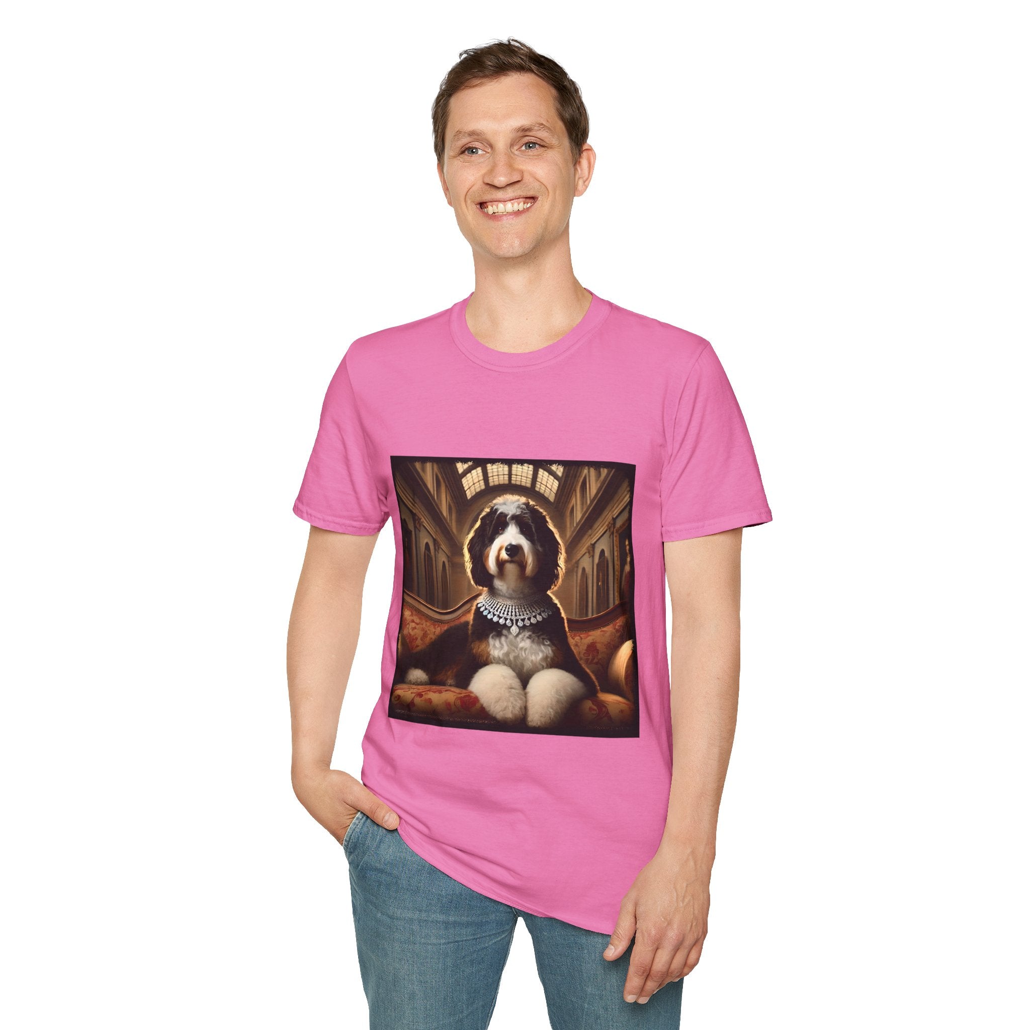 Bernedoodle Diamond Princess | Unisex Dog T-Shirt