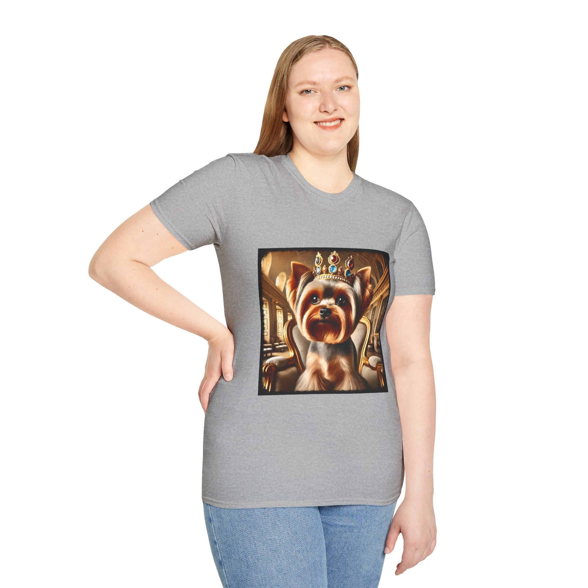Yorkshire Terrier Mighty Monarch | Unisex Dog T-Shirt
