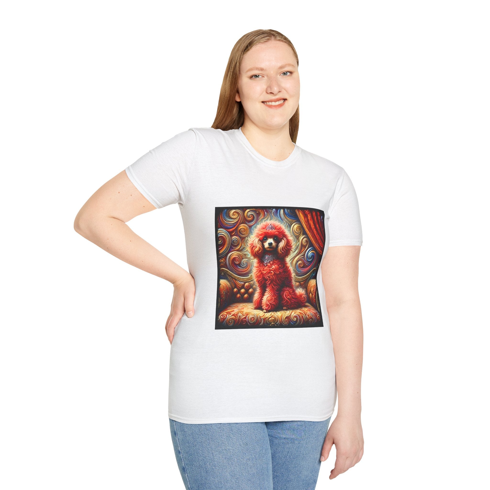 Poodle Fuzzy Swirl | Unisex Dog T-Shirt