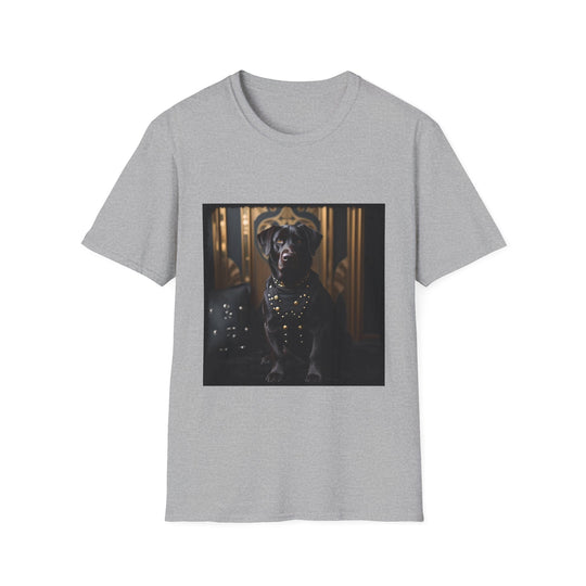 Labrador Retriever Stud Muffin design dog lover unisex t-shirt in sport grey