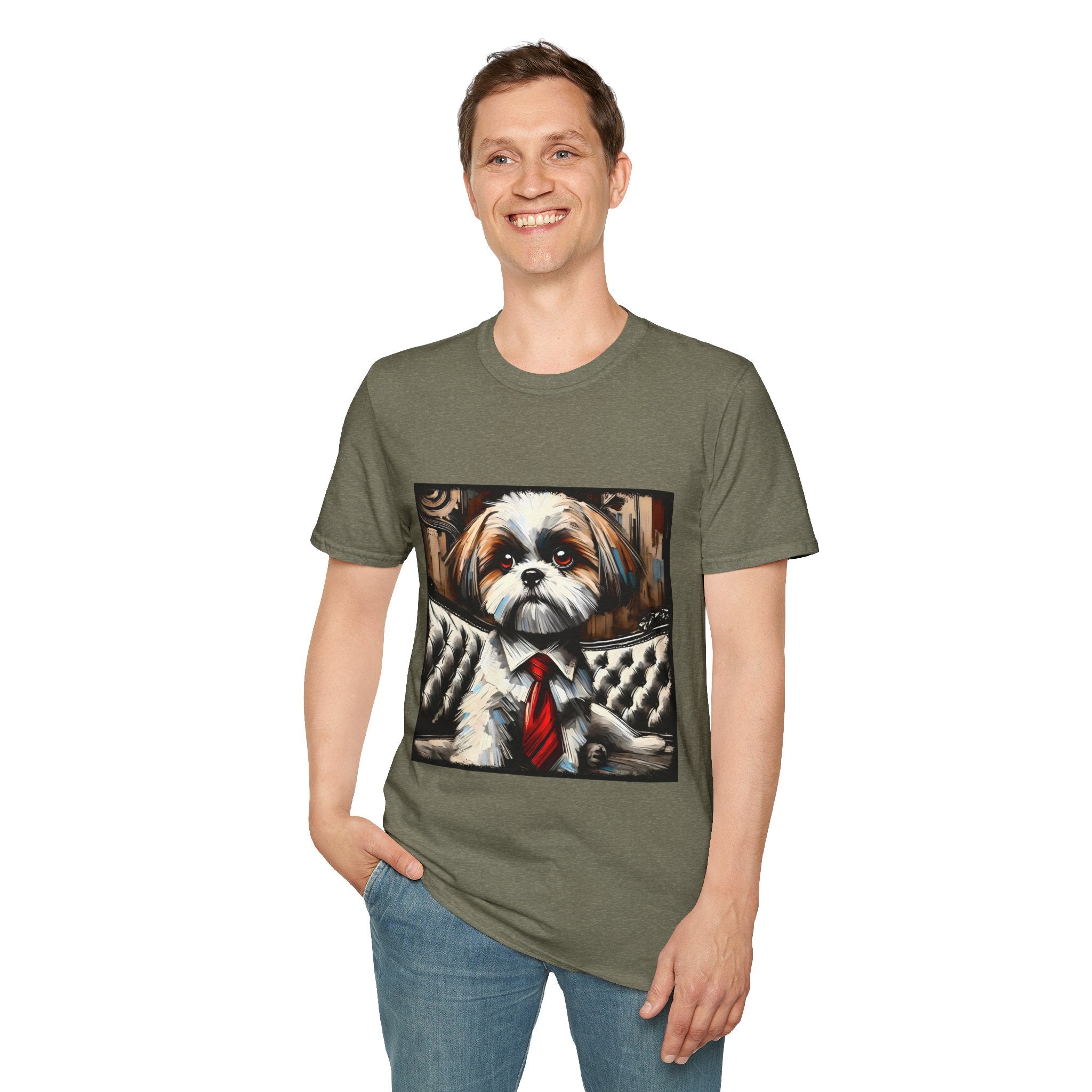 Shih Tzu Distinguished Gentleman |  Unisex Dog T-Shirt