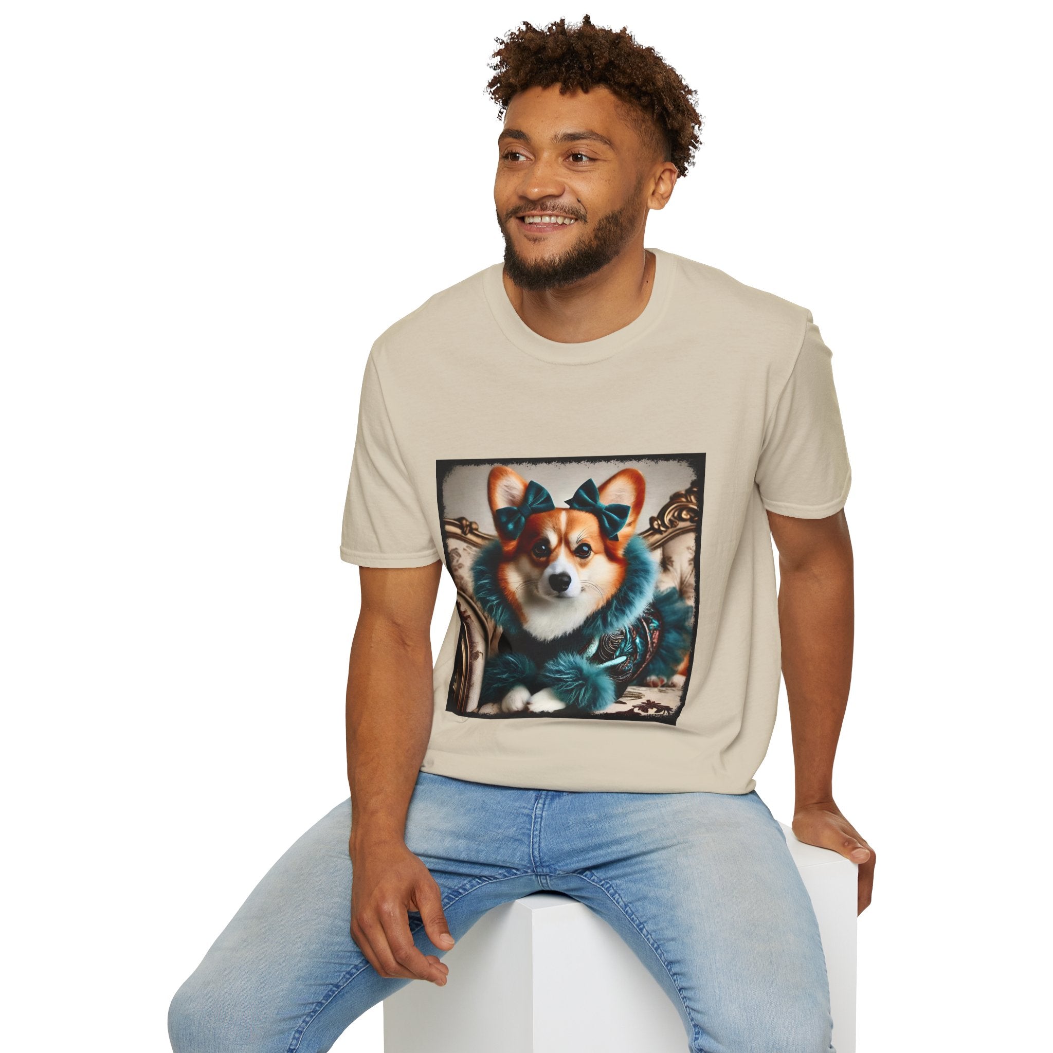 Pembroke Welsh Corgi Baby Bow  | Unisex Dog T-Shirt