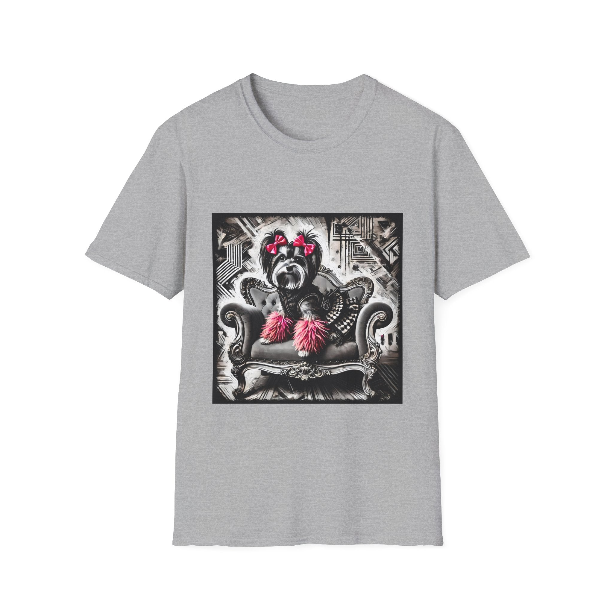 Havanese B&W Cutie |  Unisex Dog T-Shirt
