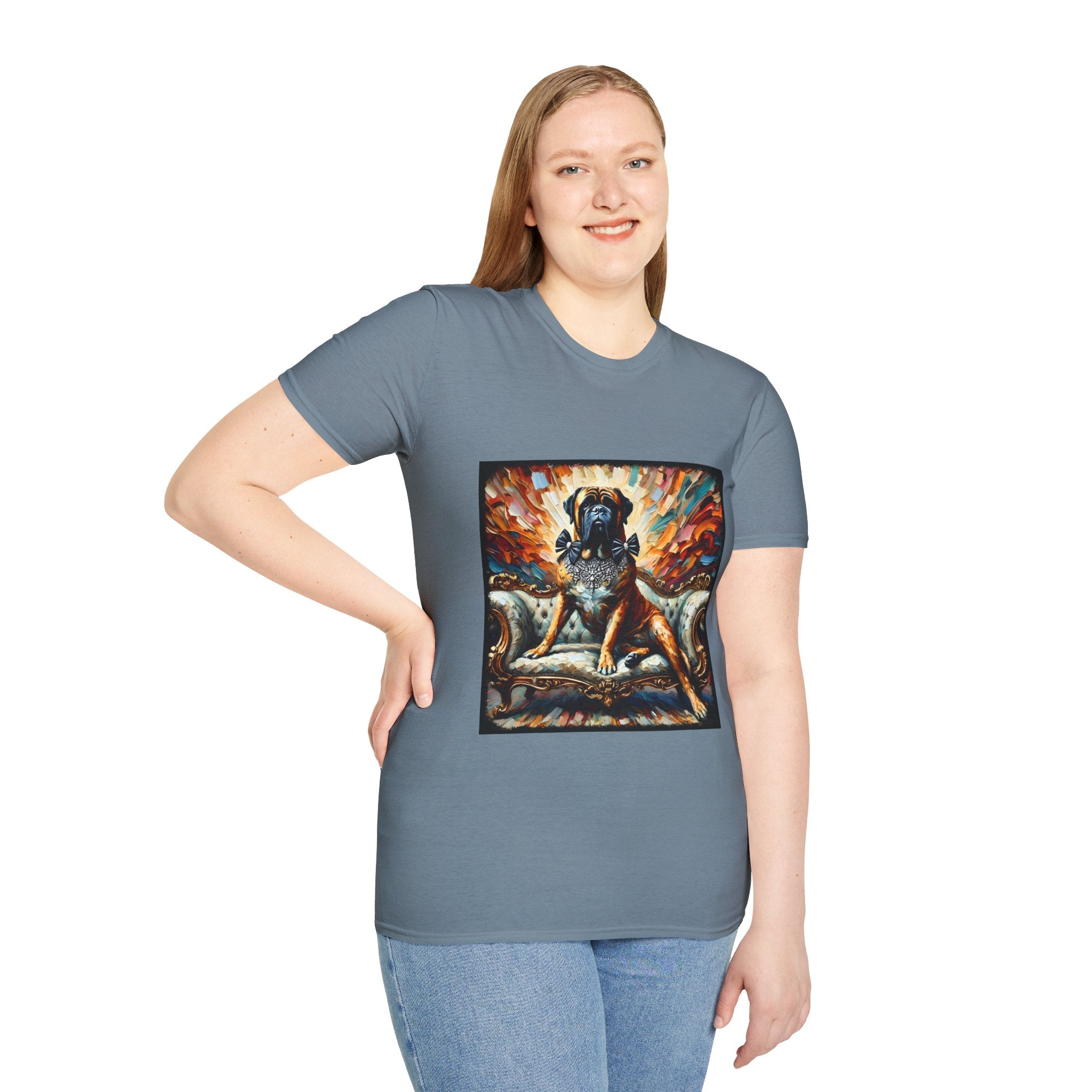 Bullmastiff Bold Diamond Classic | Unisex Dog T-Shirt