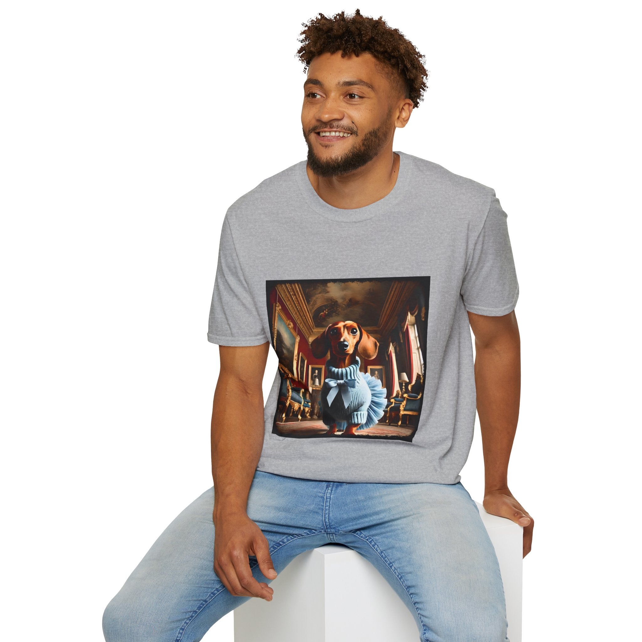Dachshund Hidden Heiress | Unisex Dog T-Shirt
