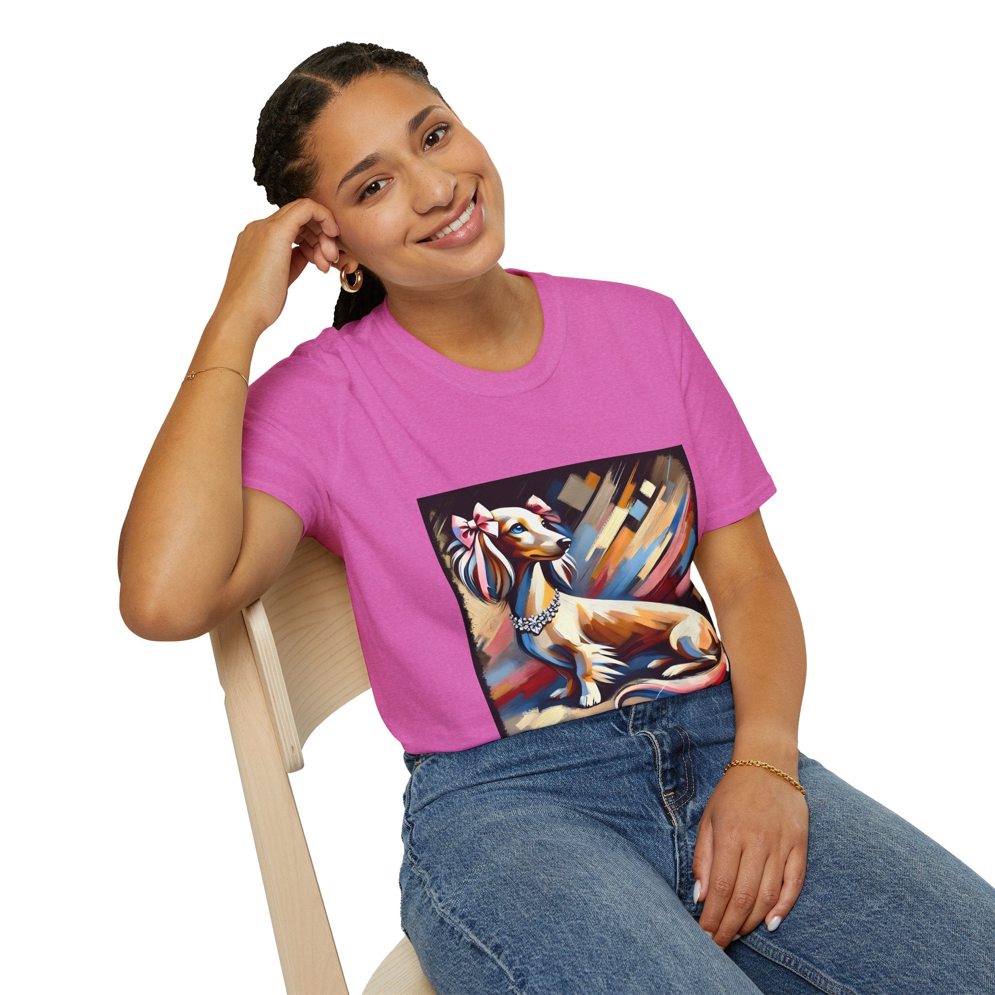 Dachshund Diamond Divine Classic | Unisex Dog T-Shirt
