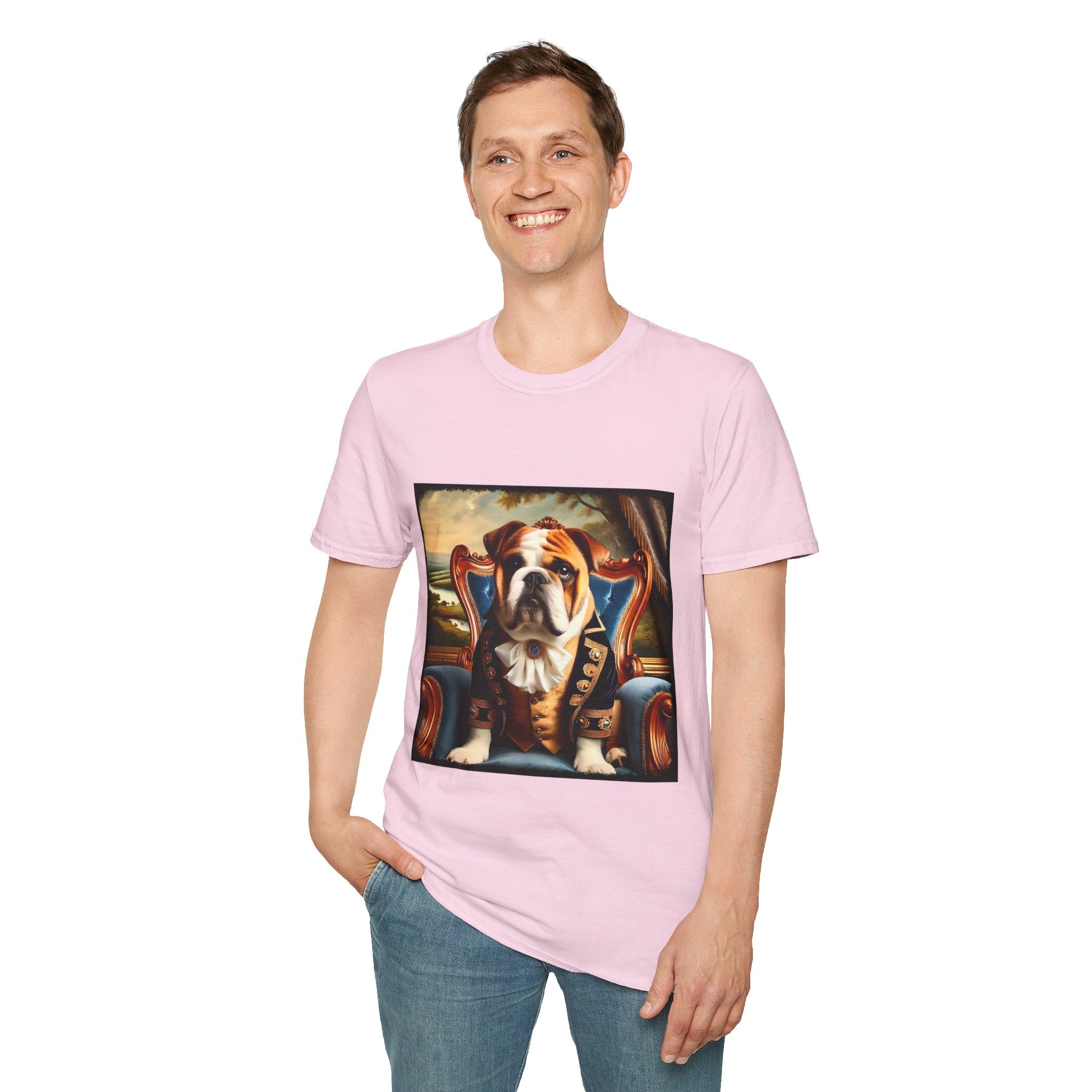 Bulldog Bougie Baron | Unisex Dog T-Shirt