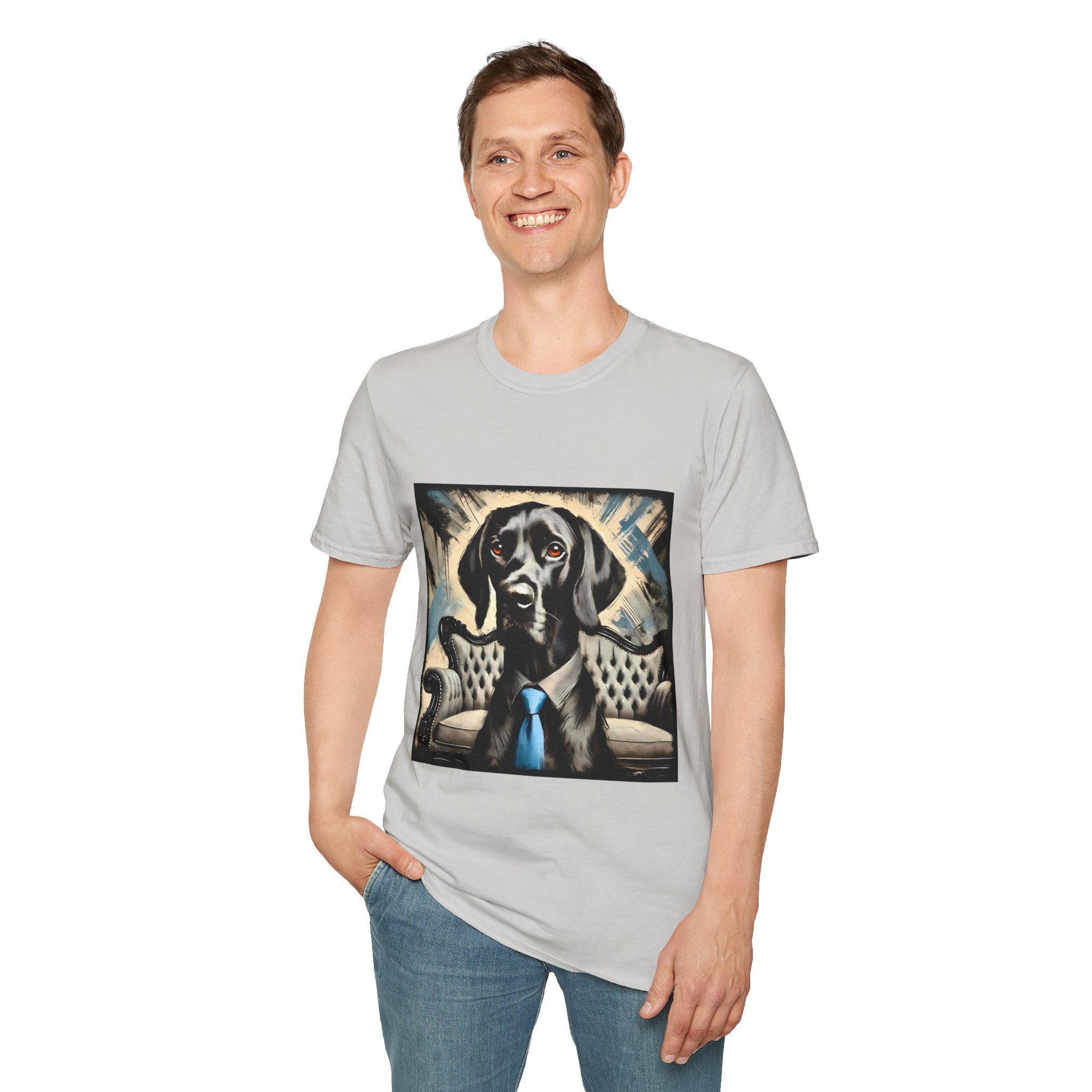 German Shorthaired Pointer Sharp Sir | Unisex Dog T-Shirt