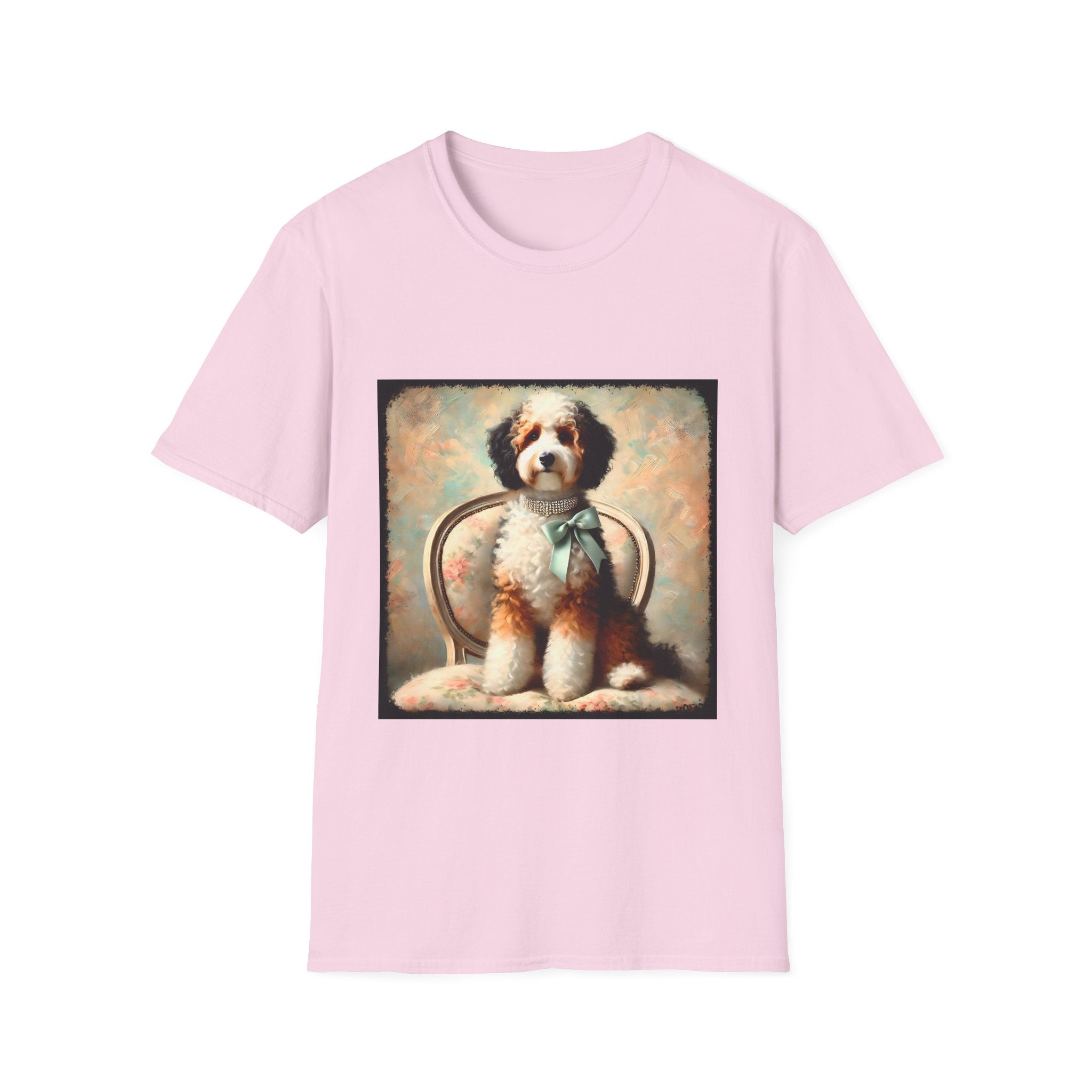 Bernedoodle Poised Classic | Unisex Dog T-Shirt