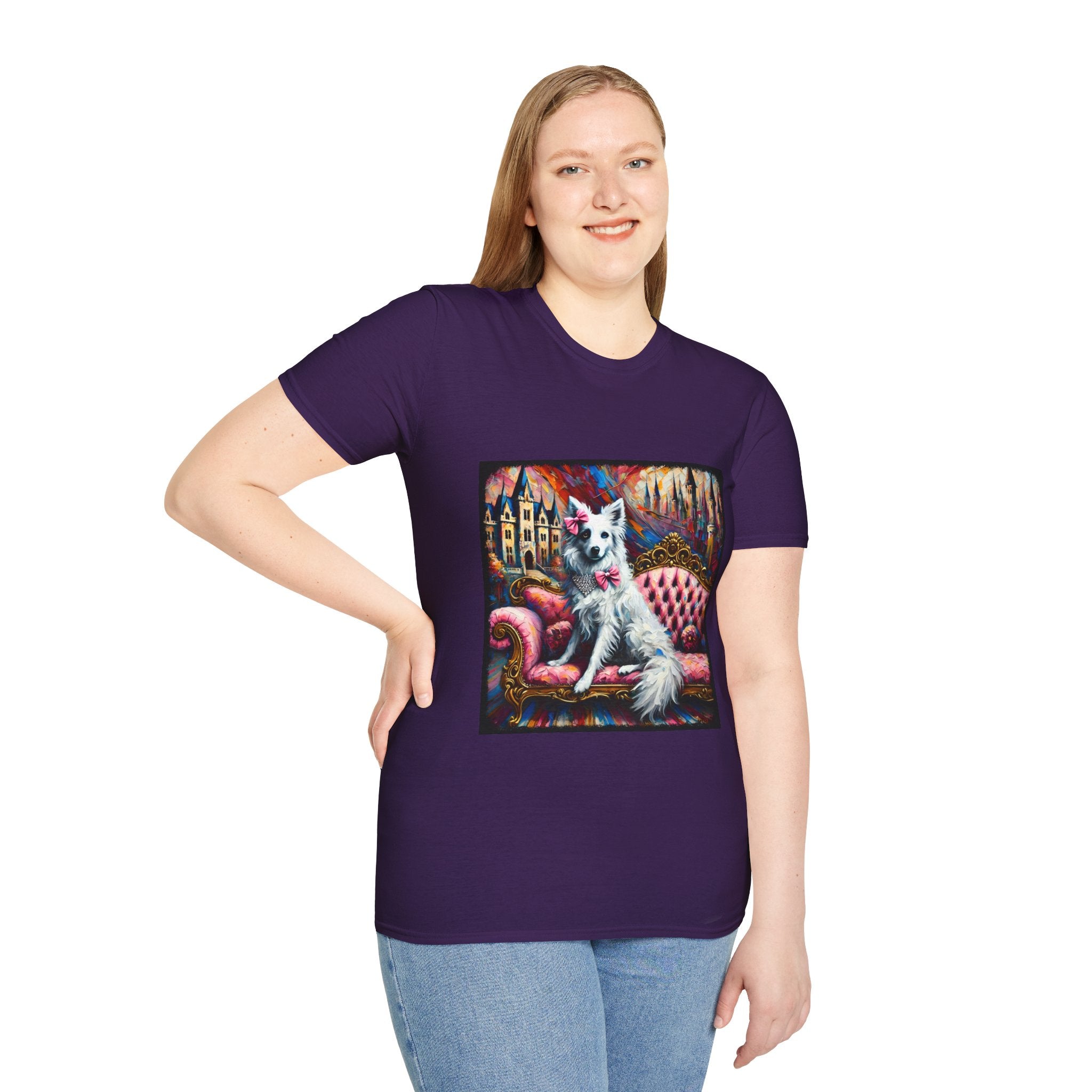 Border Collie Pink Princess Classic | Unisex Dog T-Shirt
