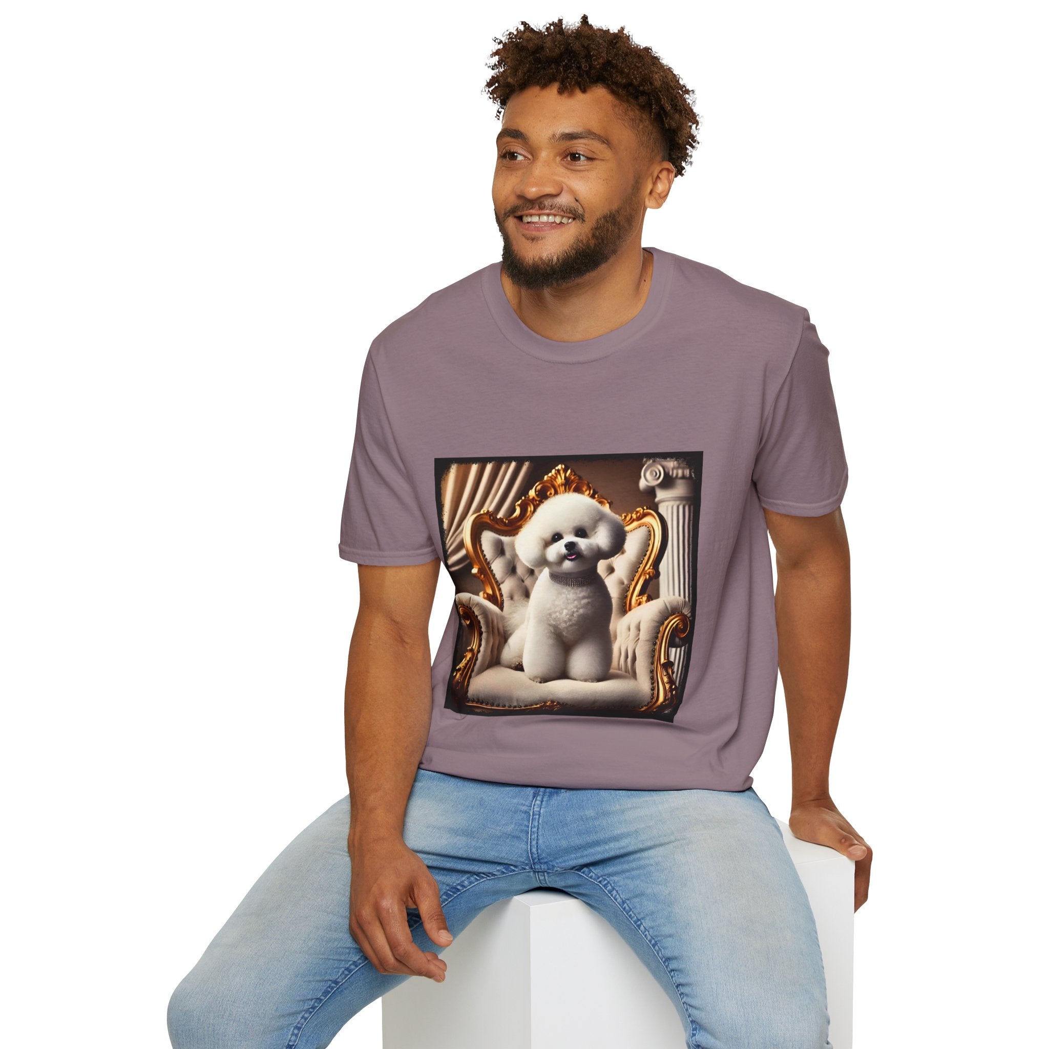 Bichon Frise Poised Princess | Unisex Dog T-Shirt