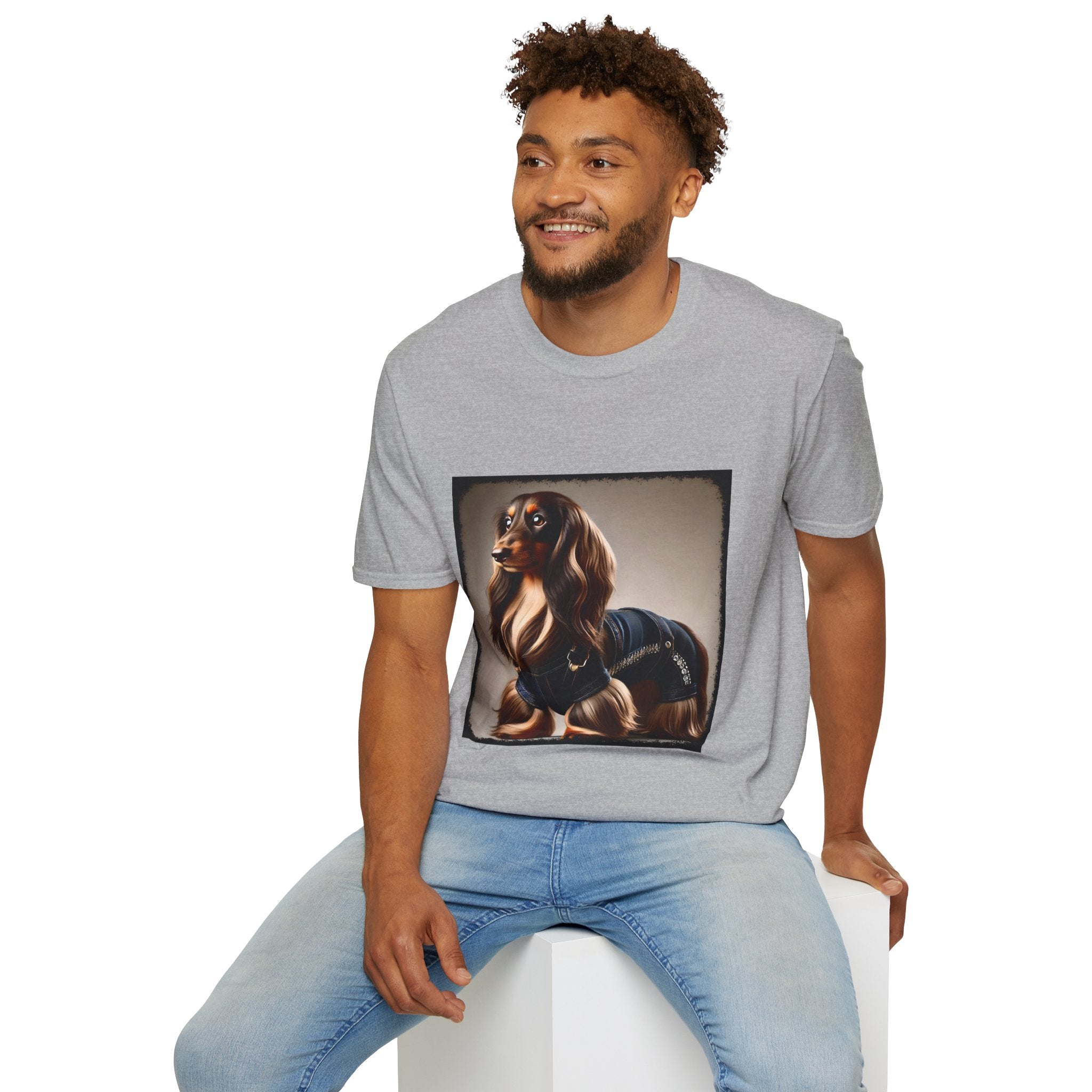 Dachshund Jean Queen | Unisex Dog T-Shirt