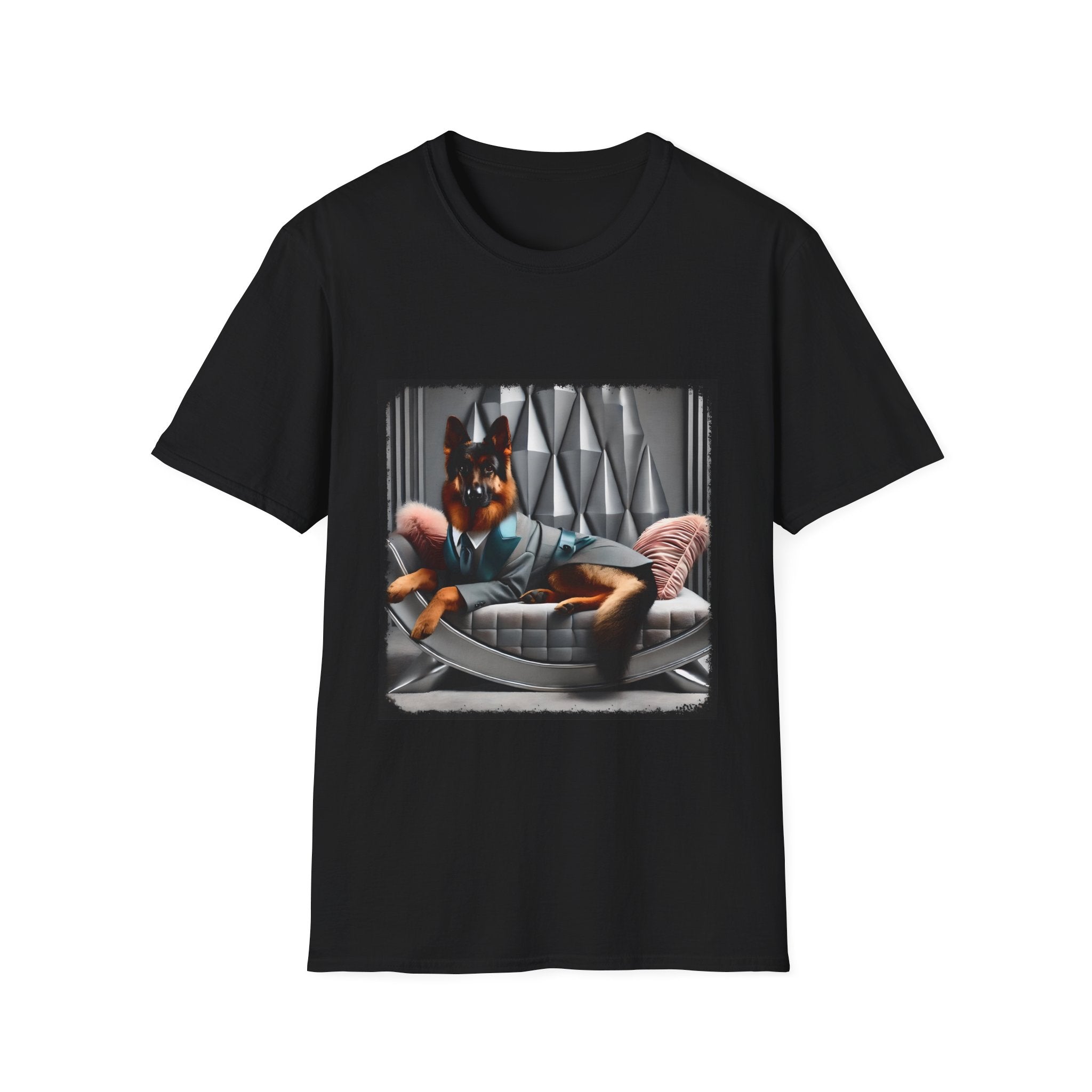 German Shepherd Luxe Muse | Unisex Dog T-Shirt