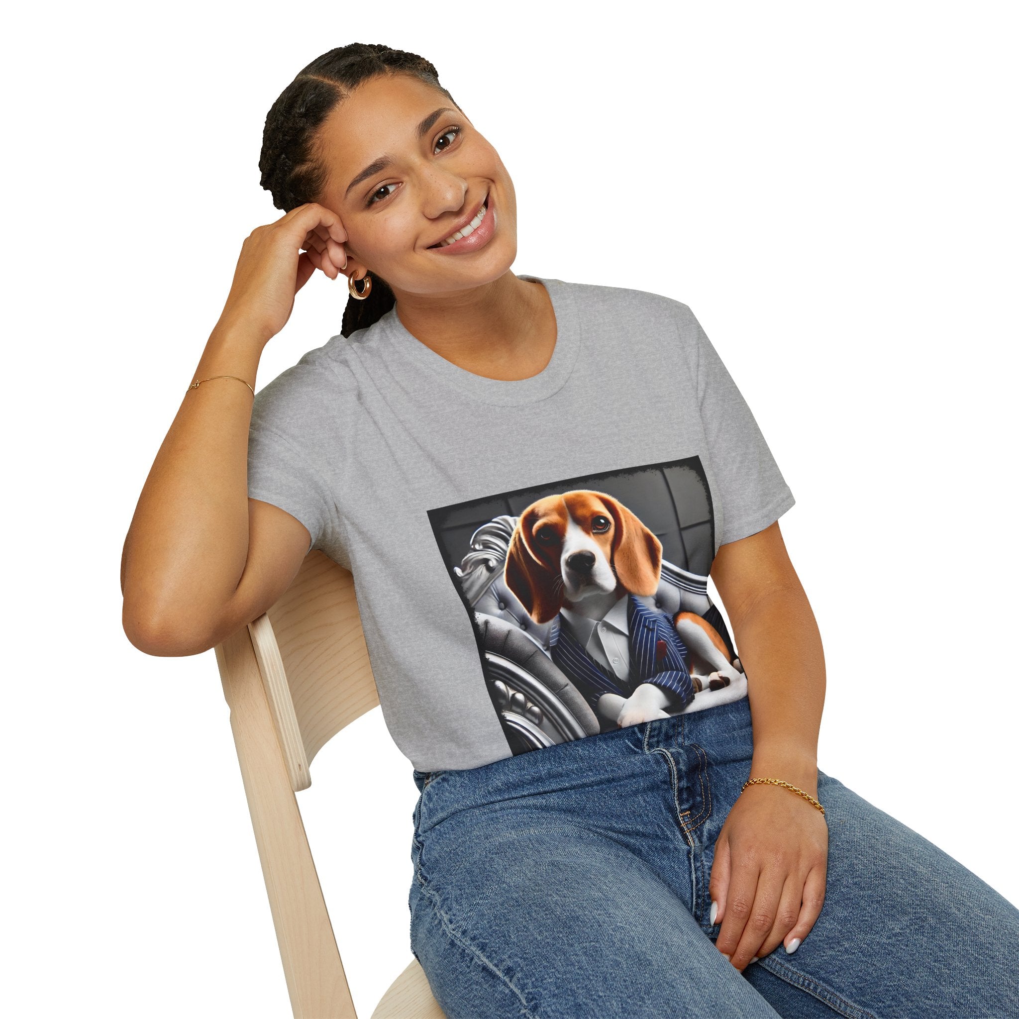 Beagle Handsone Fella | Unisex Dog T-Shirt