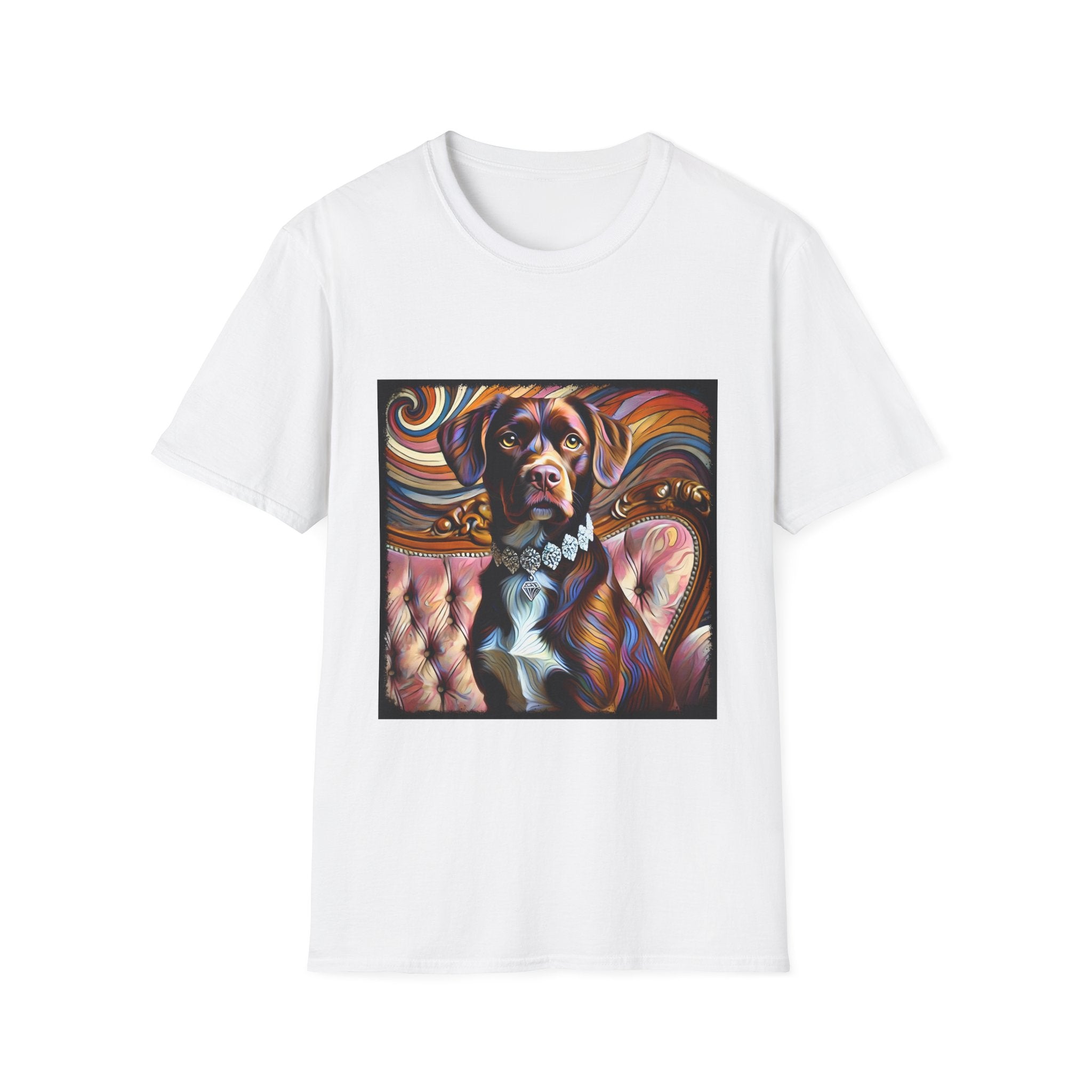 Labrador Retriever Vivid Swirl | Unisex Dog T-Shirt