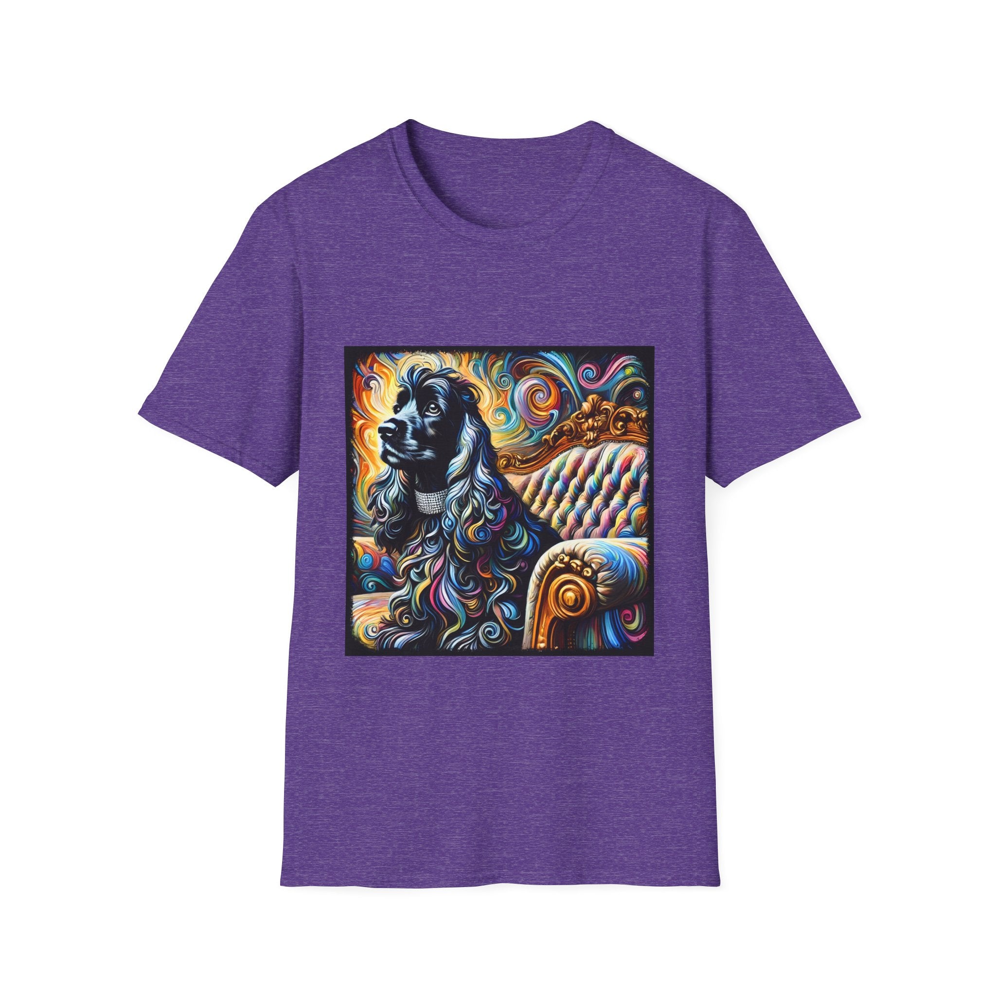 Cocker Spaniel Bold Swirl | Unisex Dog T-Shirt