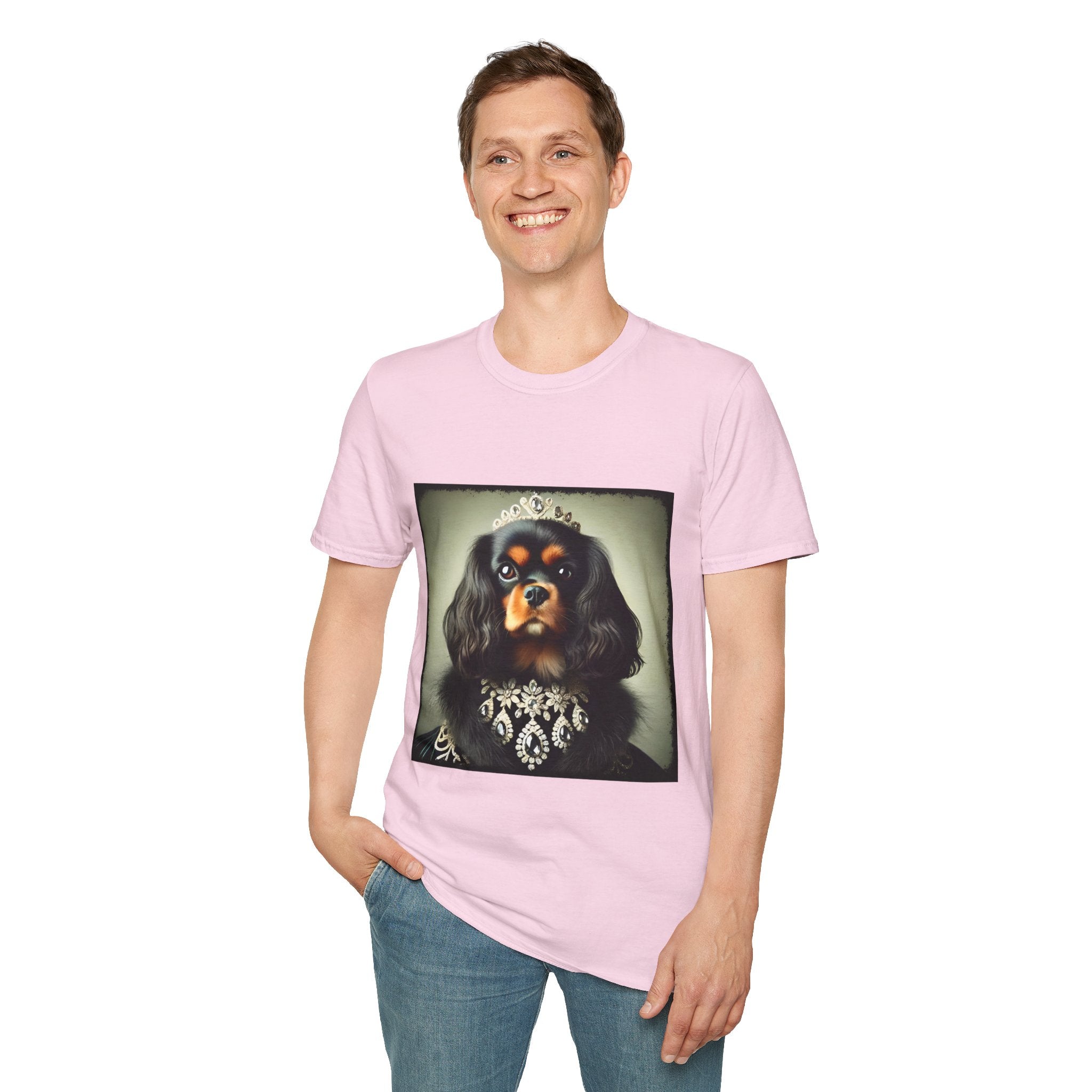 Cavalier King Charles Spaniel Status Sniffer | Unisex Dog T-Shirt