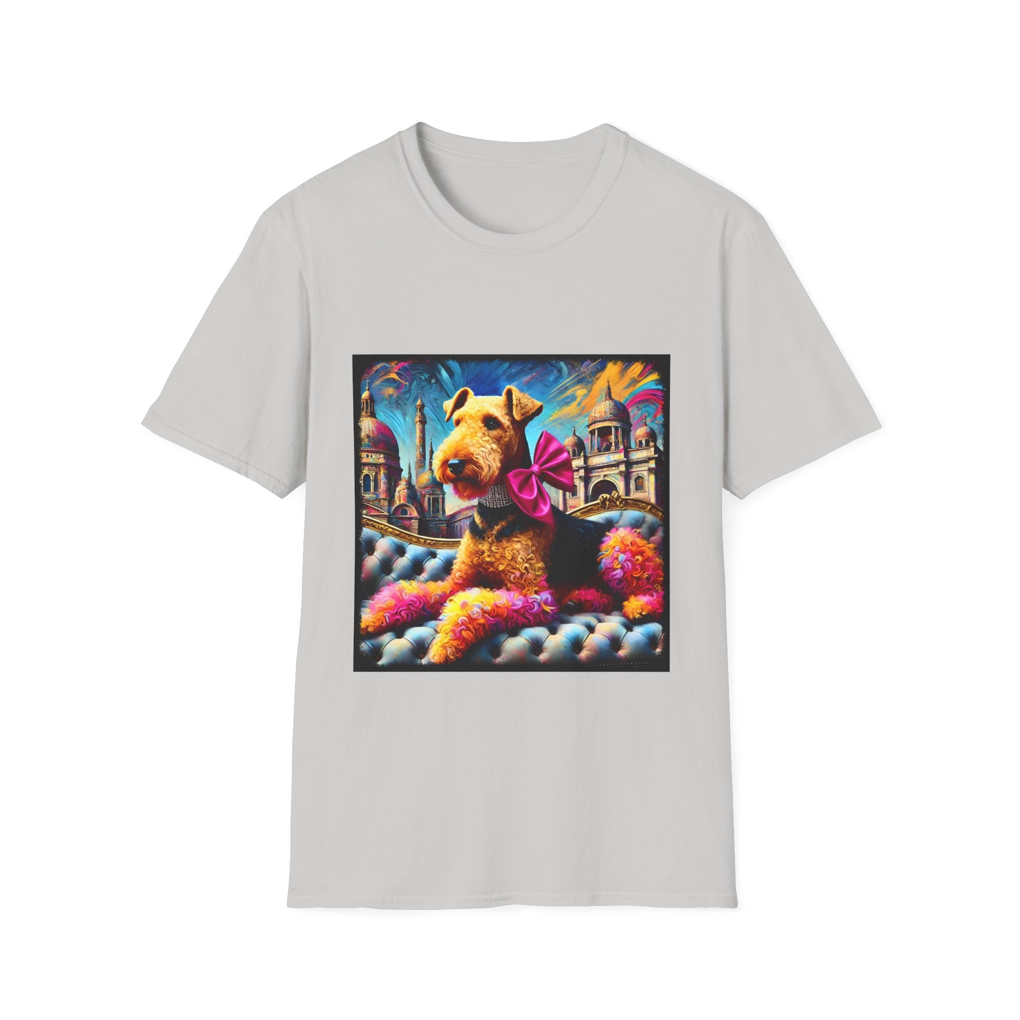 Airedale Terrier Shirt | Pink Charm Classic Dog Lover Tee