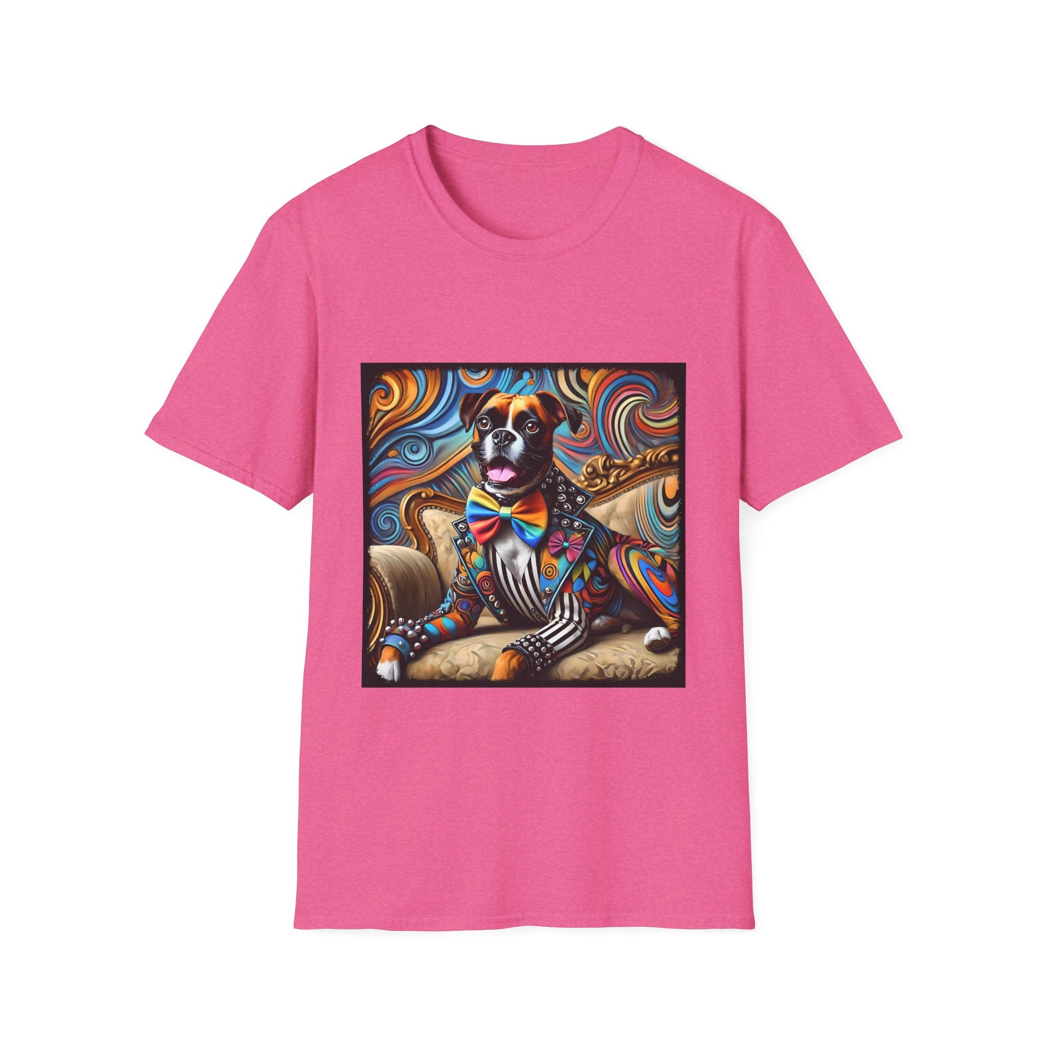 Boxer Vivid Rocker | Unisex Dog T-Shirt