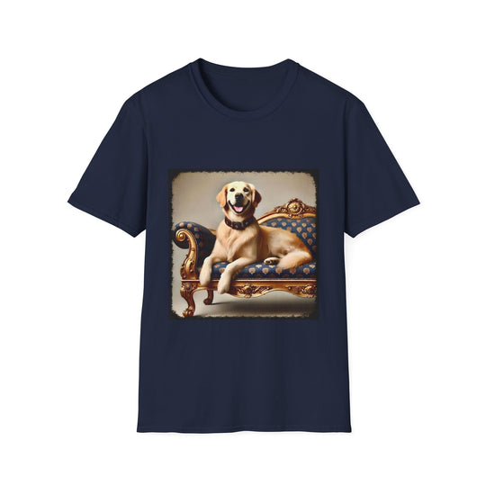 Golden Retriever Happy Soul design dog lover unisex t-shirt in navy