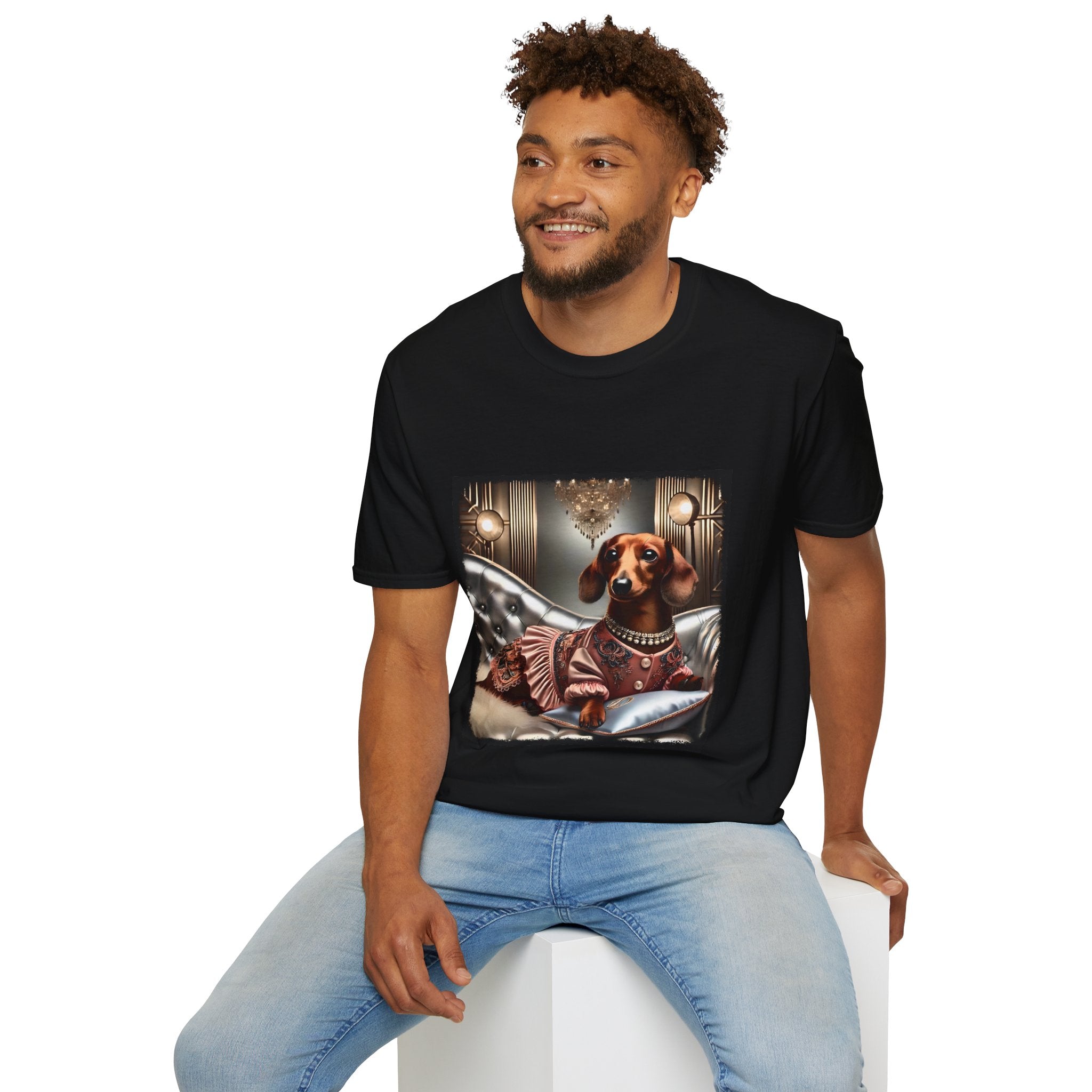 Dachshund Luxe Life | Unisex Dog T-Shirt