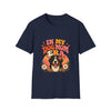 Bernese Mountain Dog Dog Mom Era design dog lover unisex t-shirt in navy