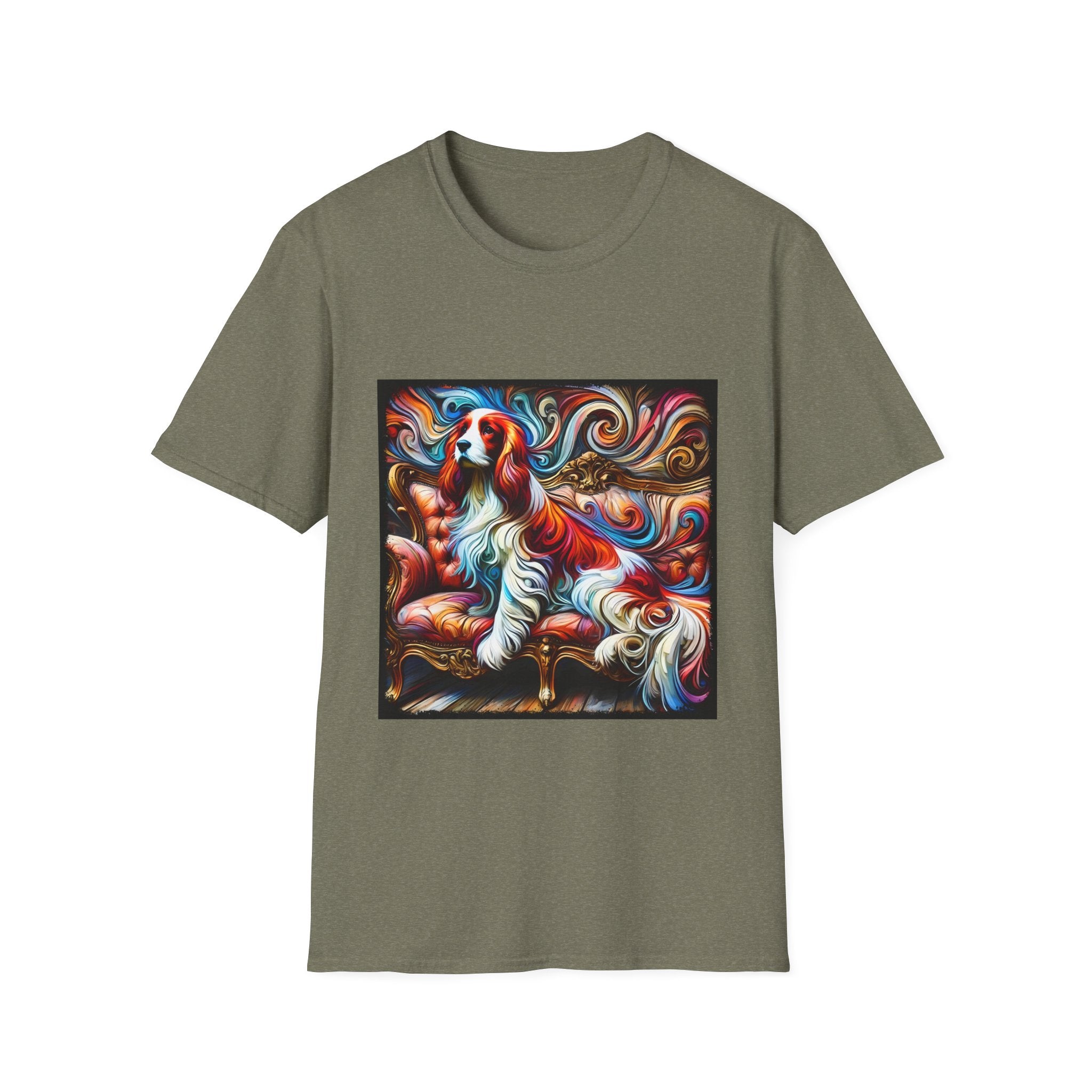 English Springer Spaniel Bold Swirl | Unisex Dog T-Shirt