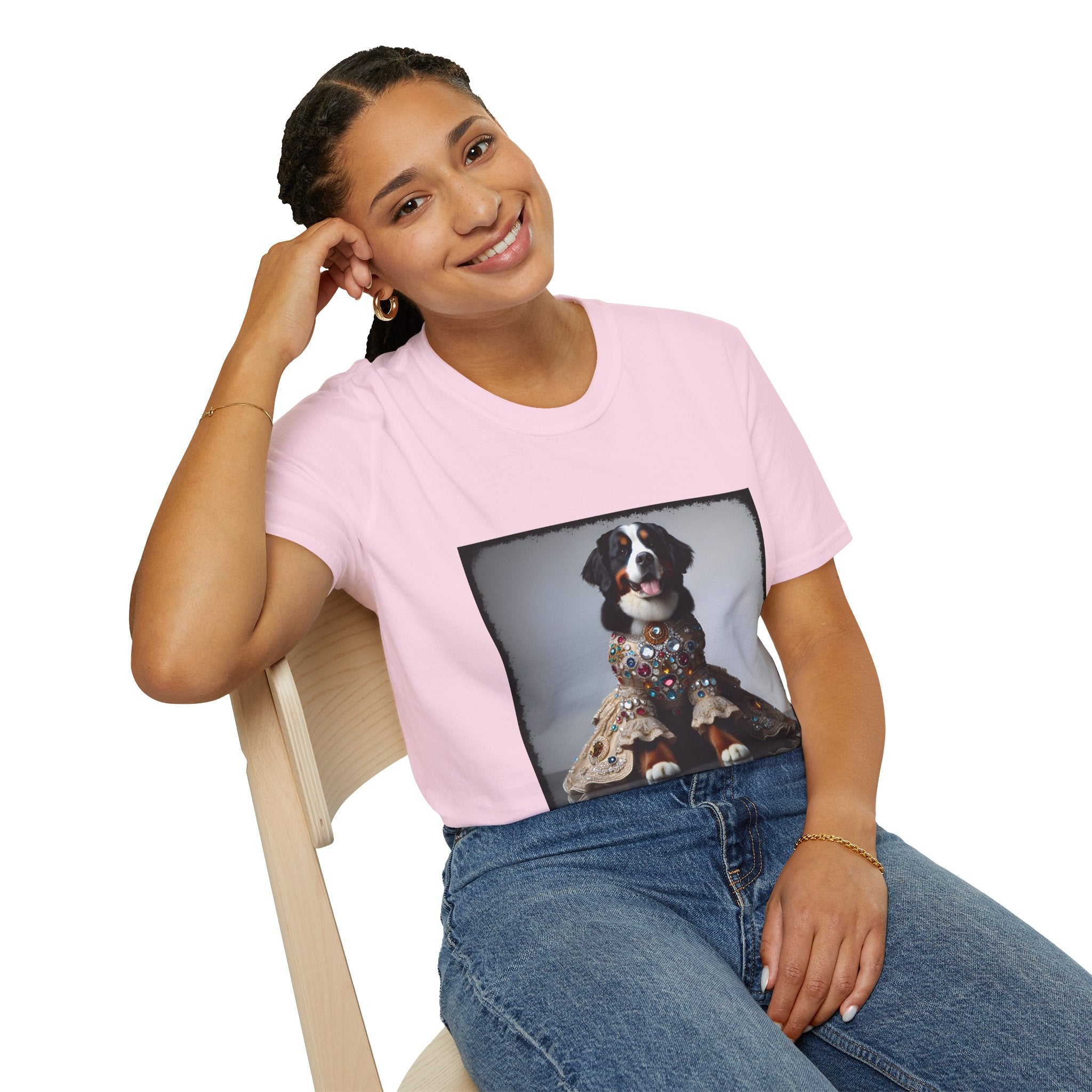 Bernese Mountain Dog Luxe Treasure | Unisex Dog T-Shirt