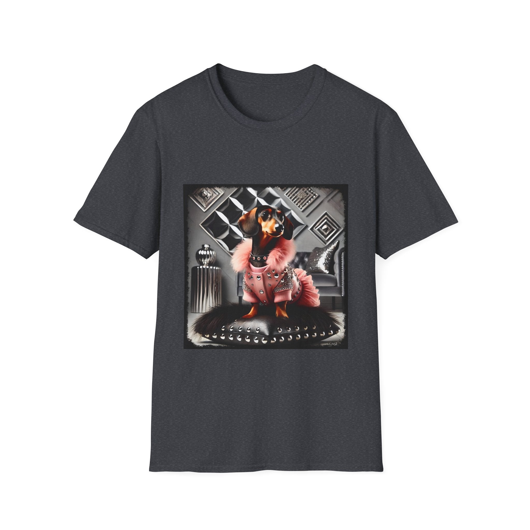 Dachshund Pampered Rebel | Unisex Dog T-Shirt