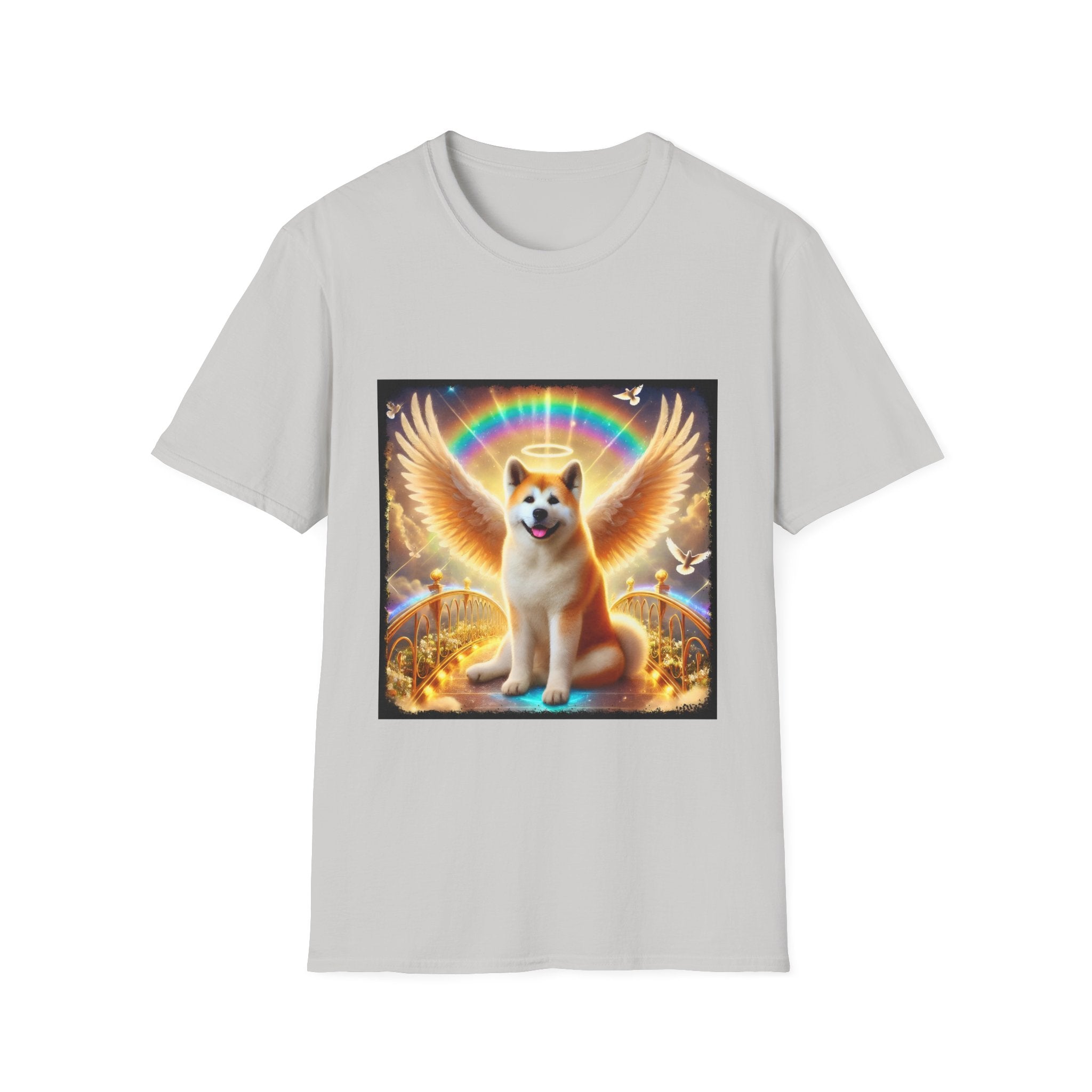 Akita Shirt | Rainbow Bridge Dog Lover Tee