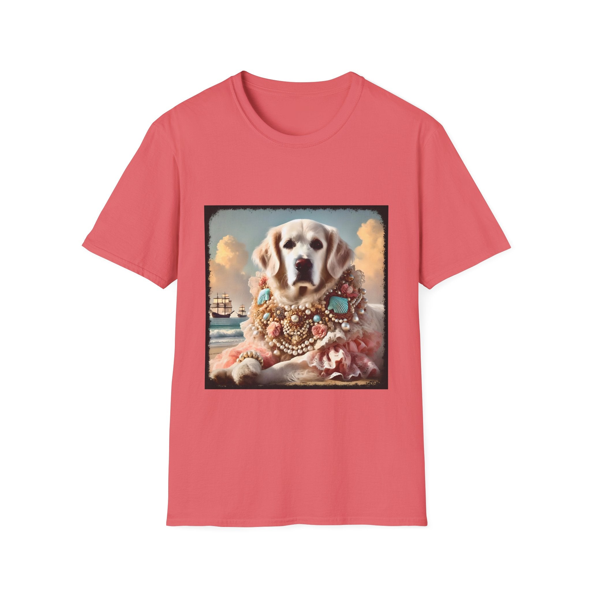 Golden Retriever Shirt | Beach Beauty Dog Lover Tee